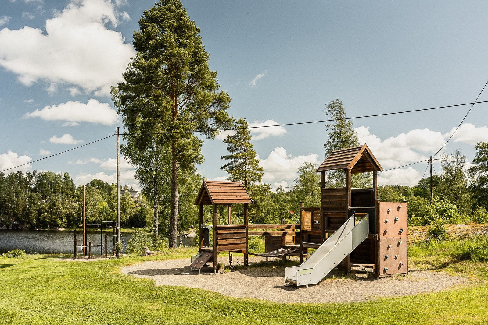 Flotte lekeområder for alle aldre. Galleribilde