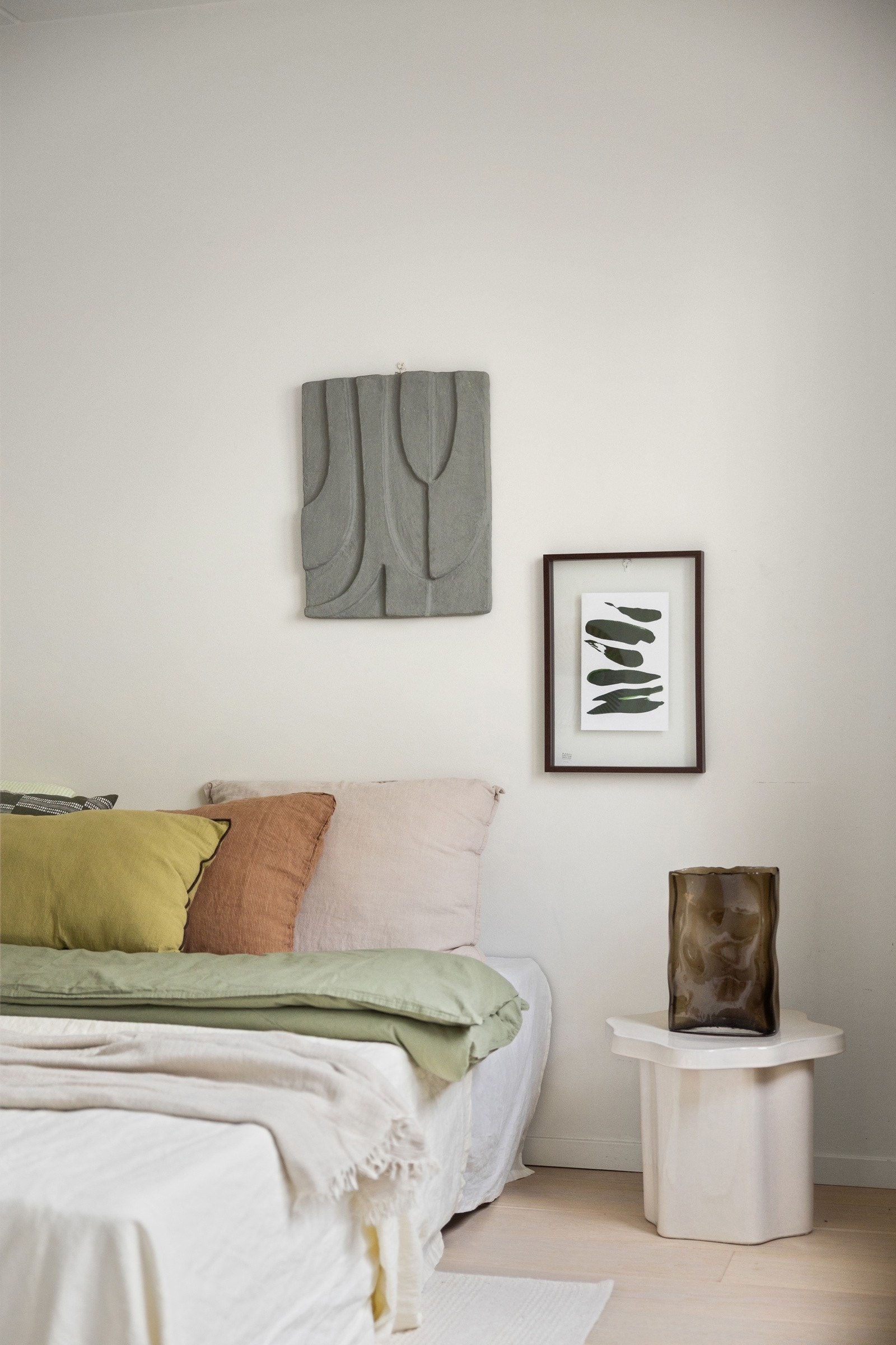 Innbydende og hyggelig soverom med god atmosfære. Galleribilde