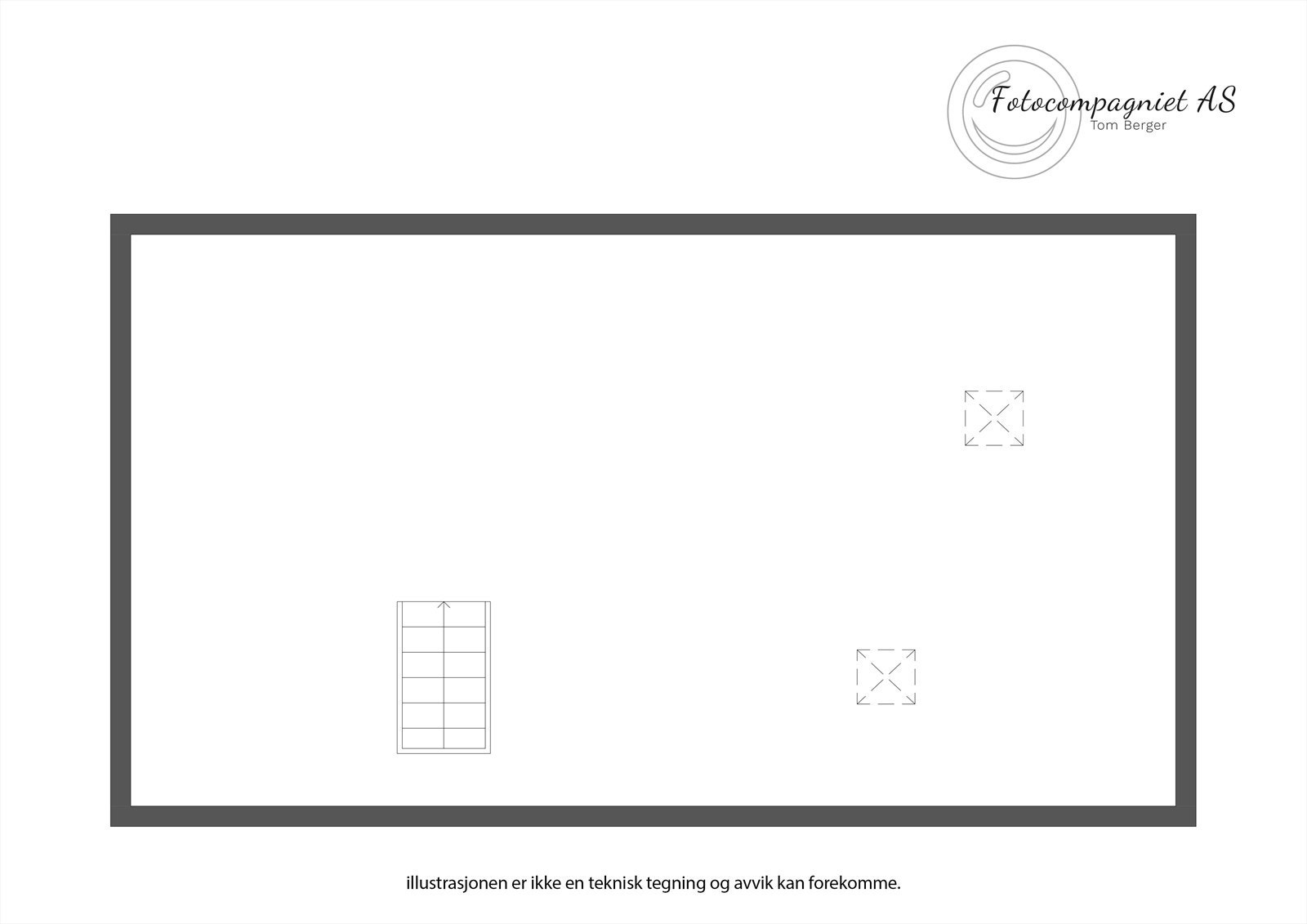 Plantegning - 3. Etg Galleribilde