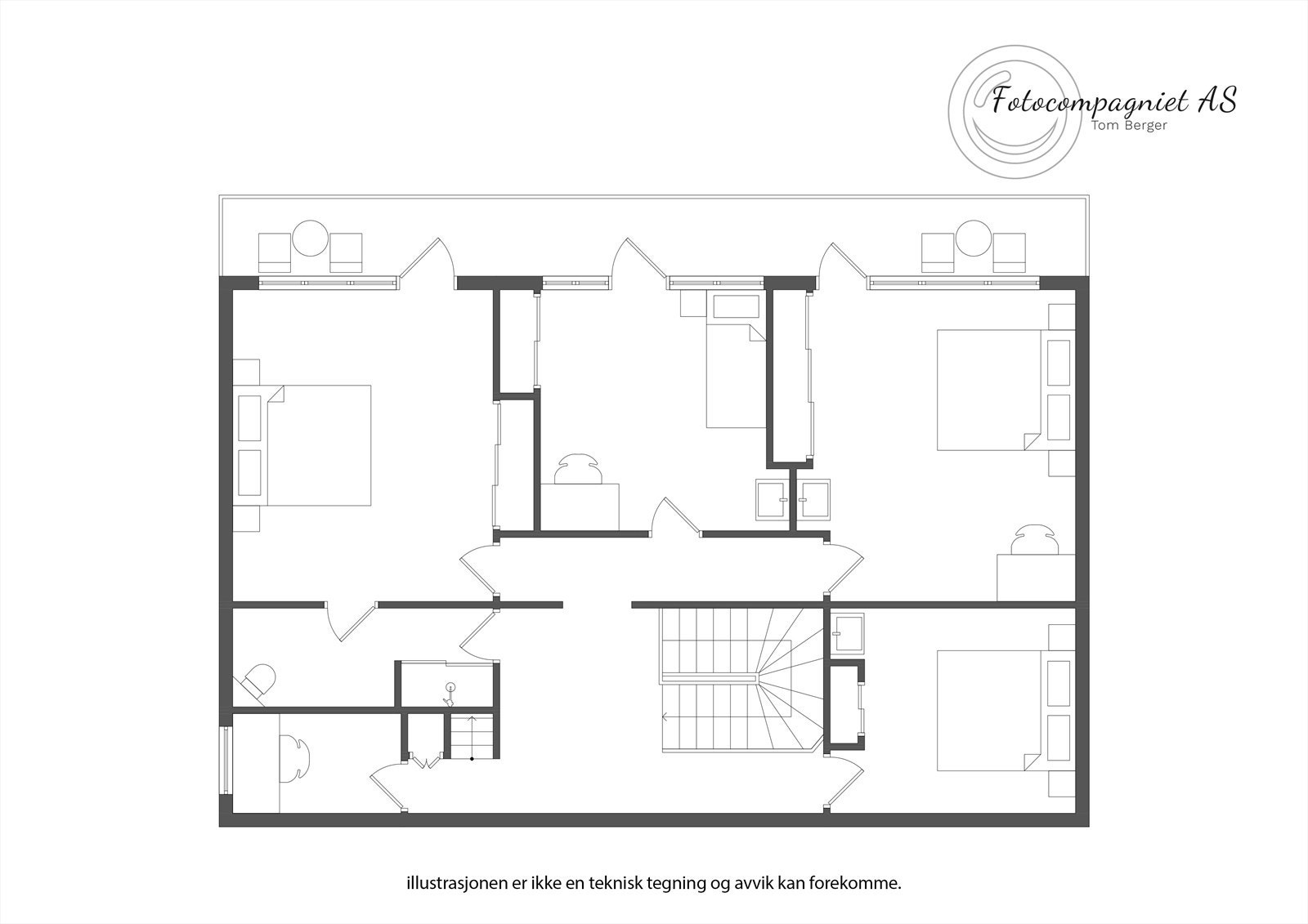Plantegning - 2. Etg Galleribilde