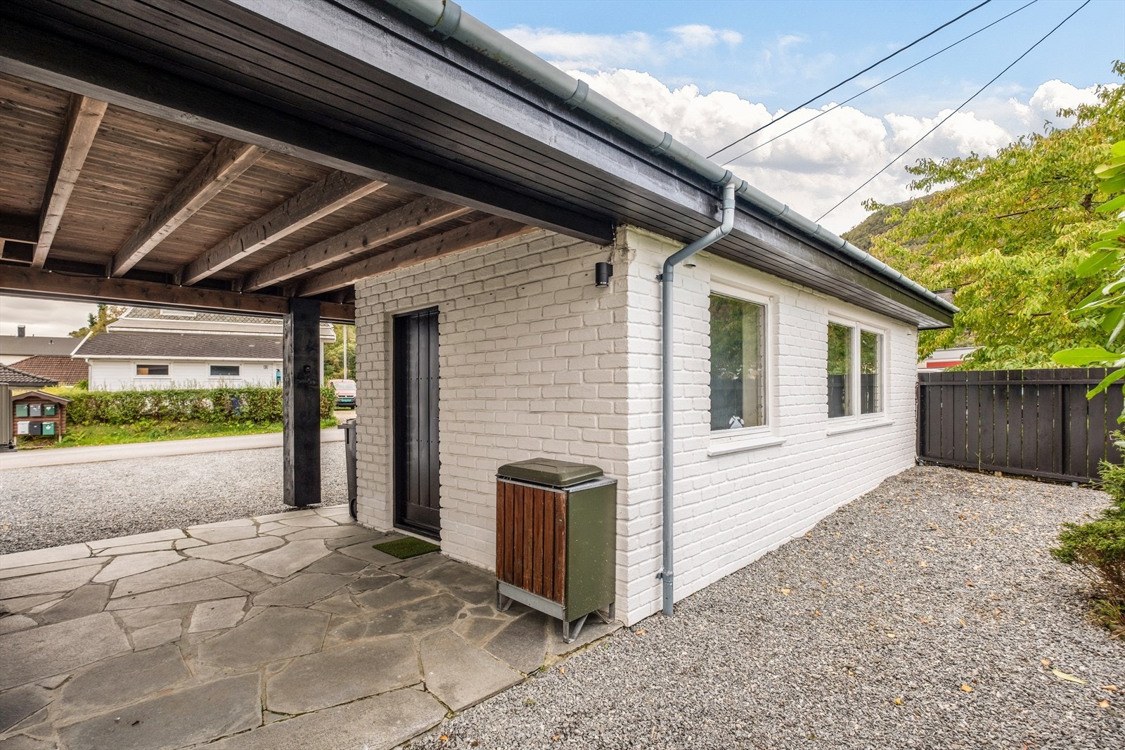 Anneks; Rommene er merket som bod og hobbyrom på tegning, men er innredet som soverom. Det er ikke søkt om bruksendring/innredning til rom for varig opphold Galleribilde