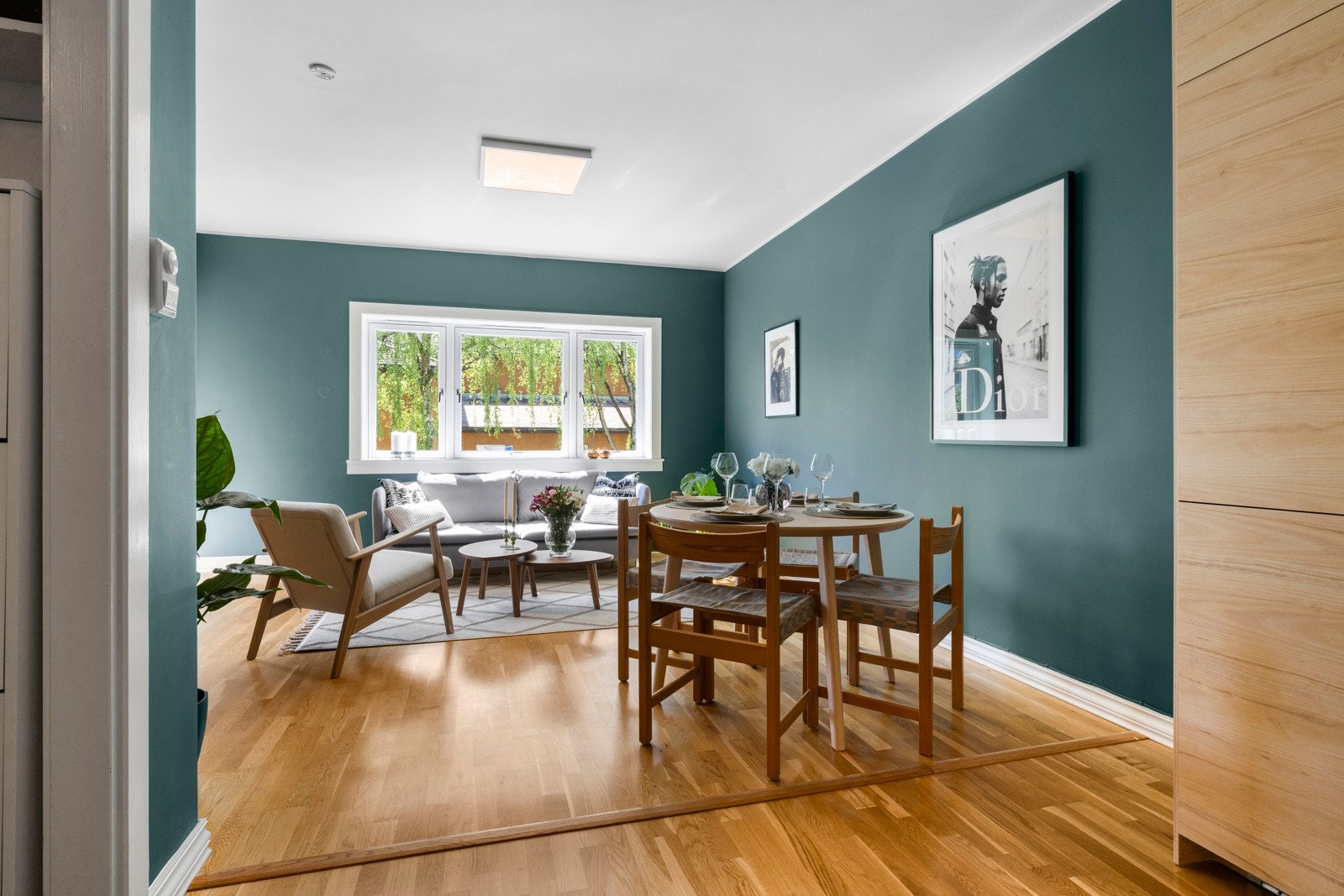 God plass til spisestue er det også. Galleribilde