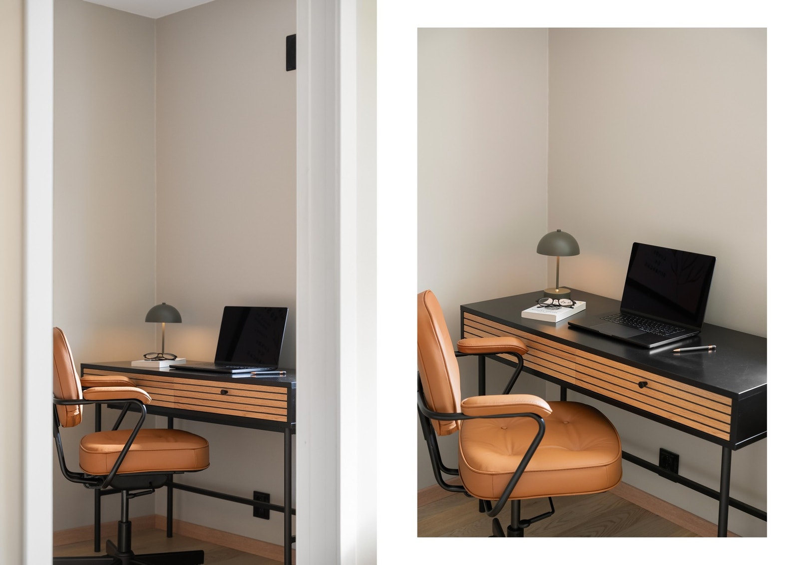 Her er det og gode muligheter for et skrivebord eller en kommode til ekstra oppbevaring Galleribilde