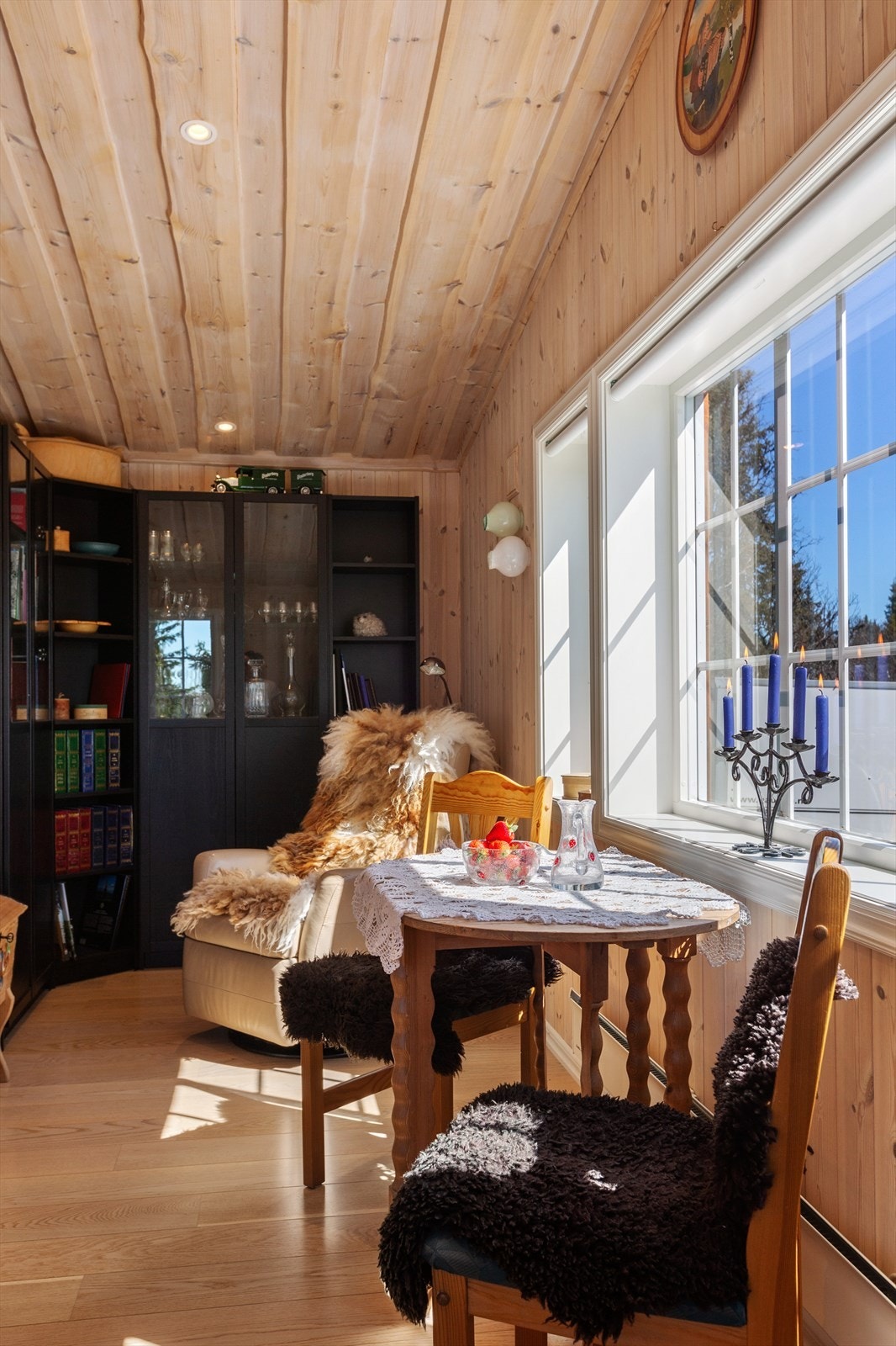 Hyggelig sittekrok. Galleribilde