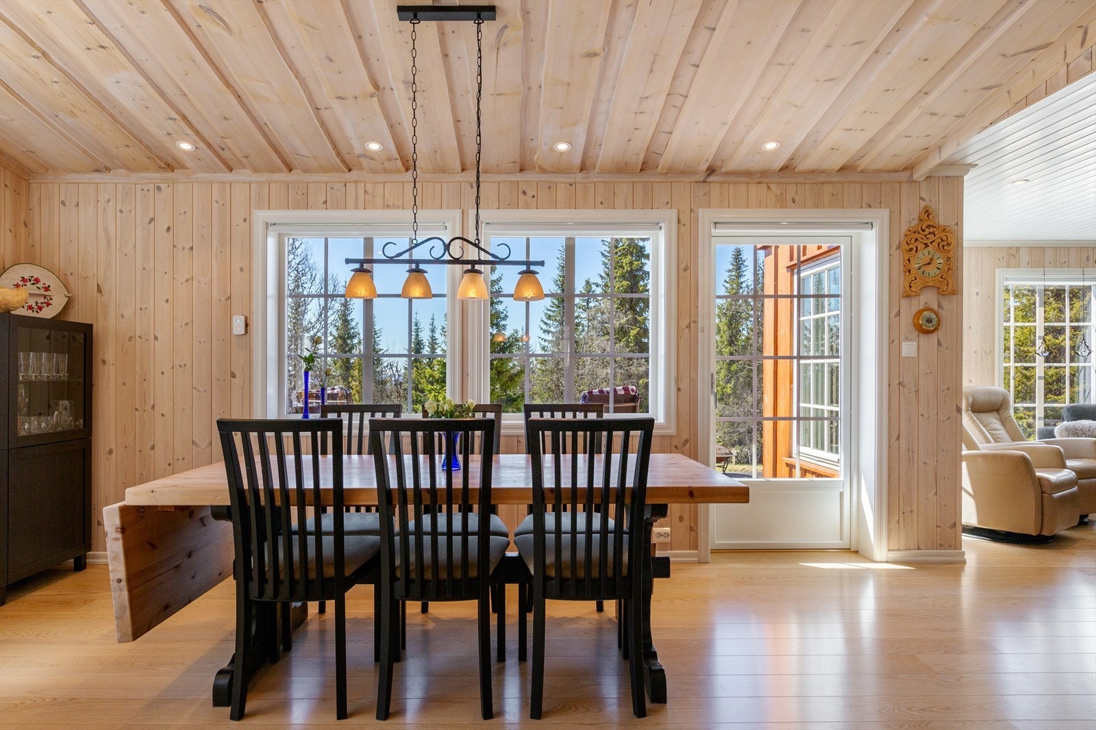 Her kan man samle venner og familie for å nyte måltider. Galleribilde