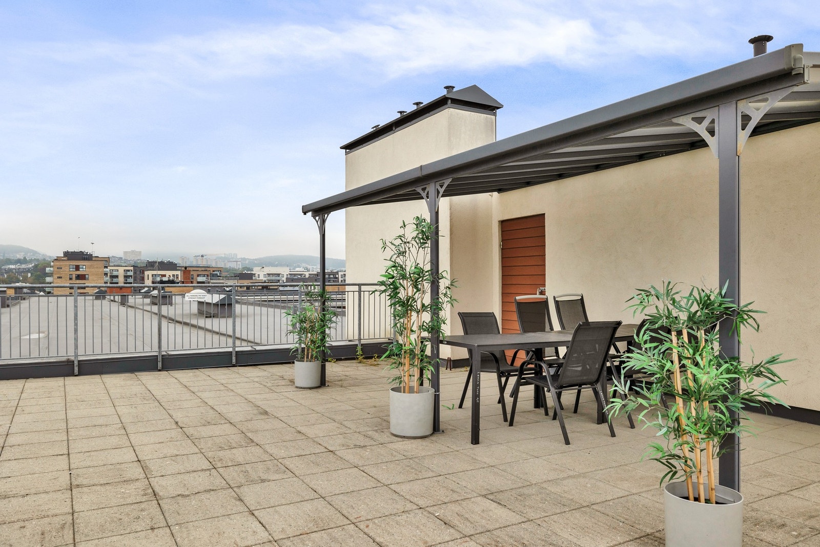 Felles takterrasse Galleribilde