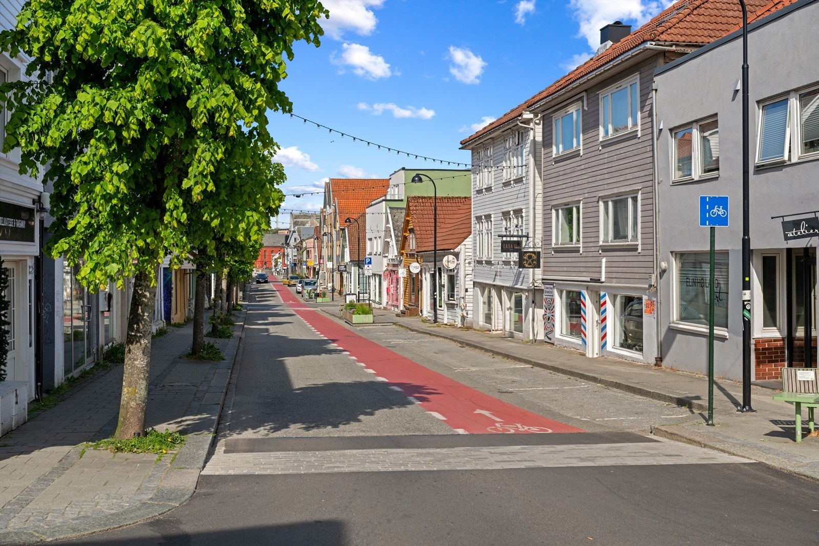 Nærområdet - Boligen ligger et par minutter fra Pedersgata Galleribilde