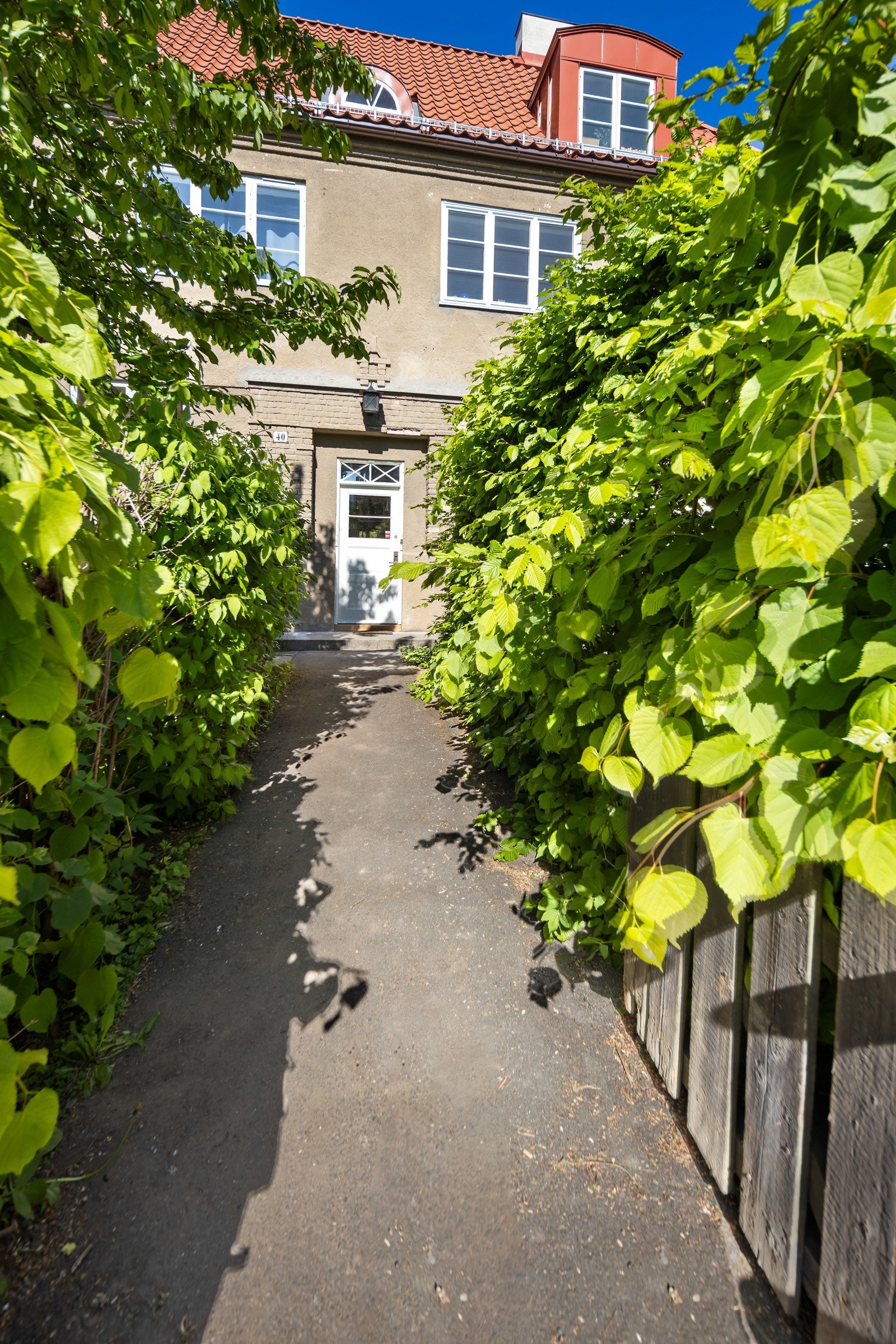 Hyggelig ankomst fra Sognsveien Galleribilde
