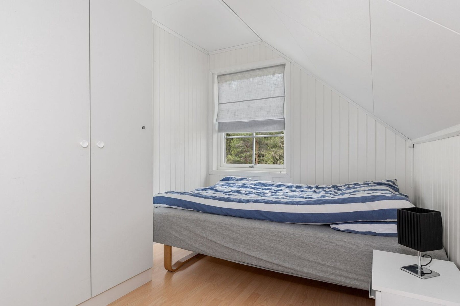 De tre soverommene i loftetasjen er alle på ca. 9 kvm. Galleribilde