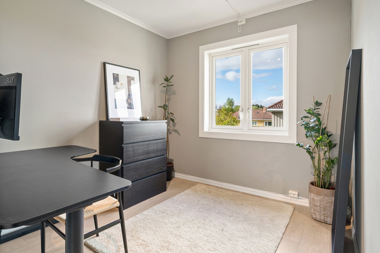 Soverommet kan fint brukes som kontor, gjesterom eller barnerom. Galleribilde