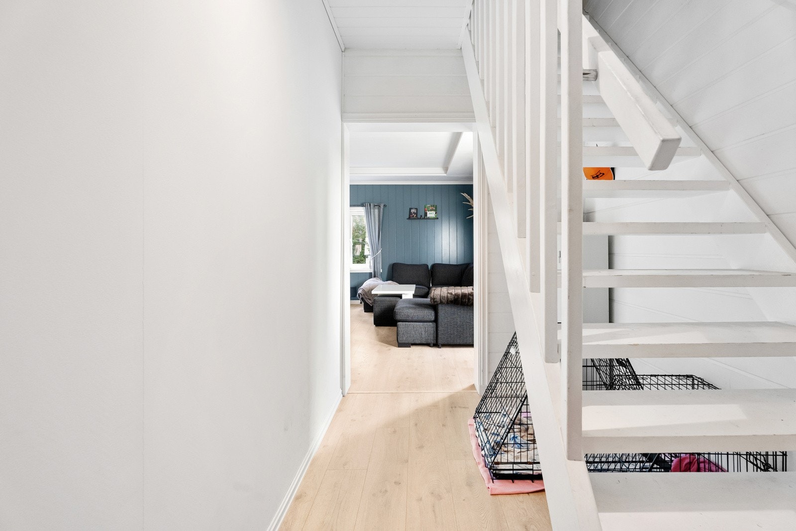 Gang med trappeadkomst til 2. Et. Galleribilde