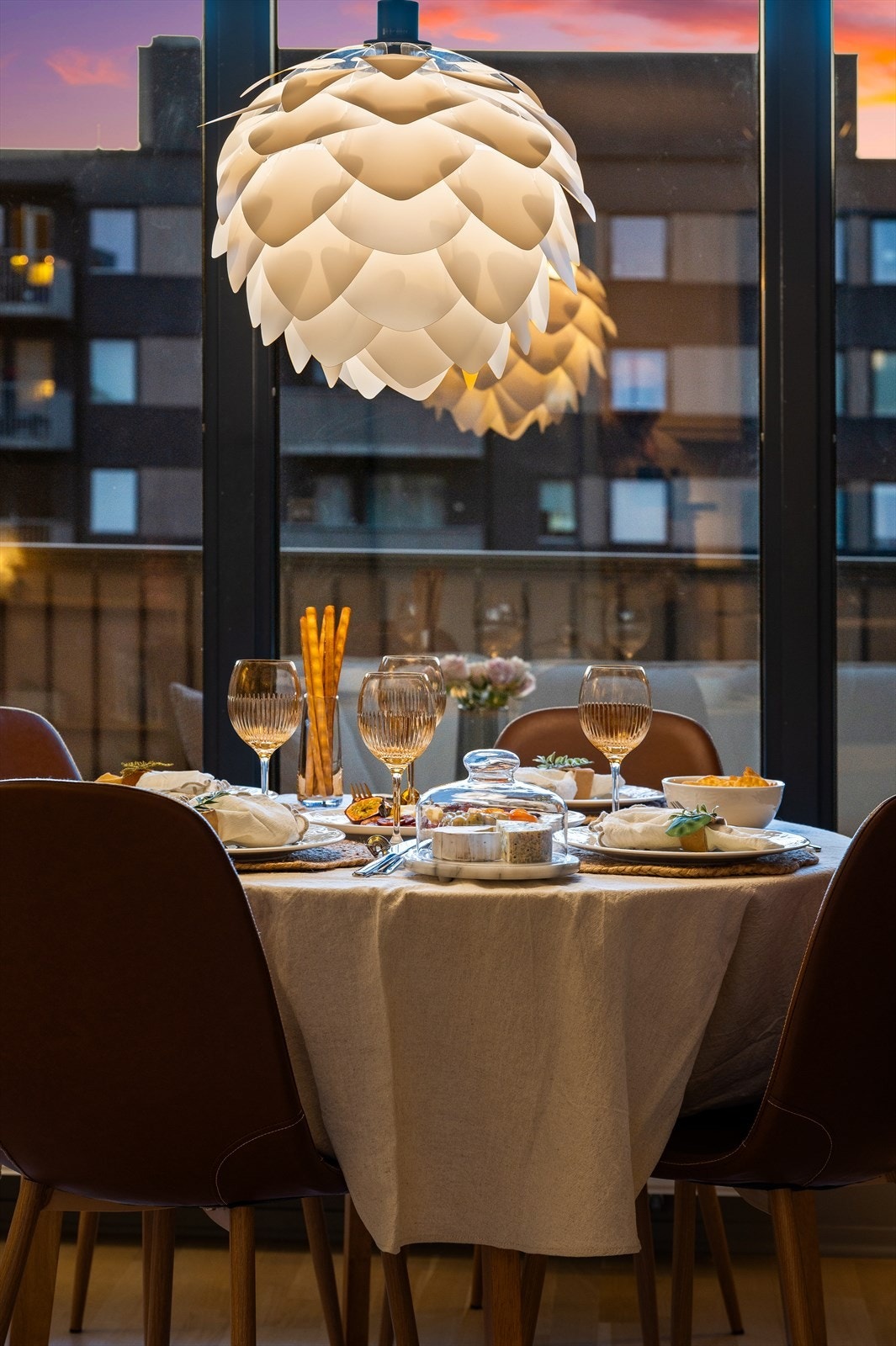 Her kan du nyte hyggelig måltider sammen med familie og venner. Galleribilde