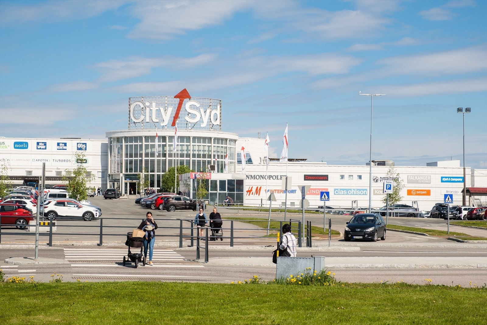 City Syd ligger kun 13 minutters gange fra boligen. Galleribilde