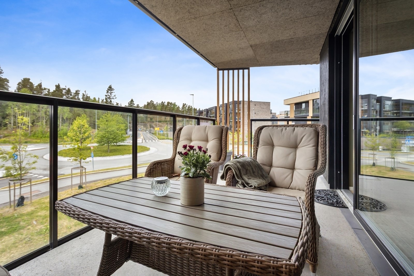 Unik overbygd terrasse på hele 25 kvm. Galleribilde