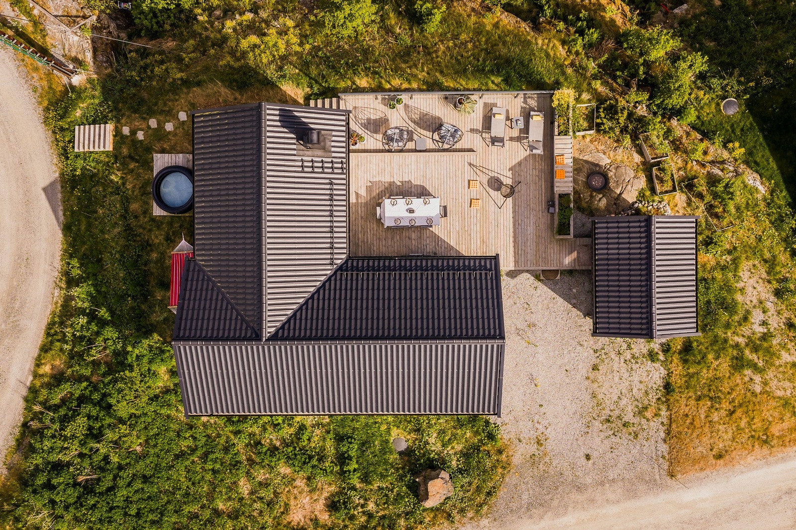 Flott beliggende i naturlige omgivelse Galleribilde