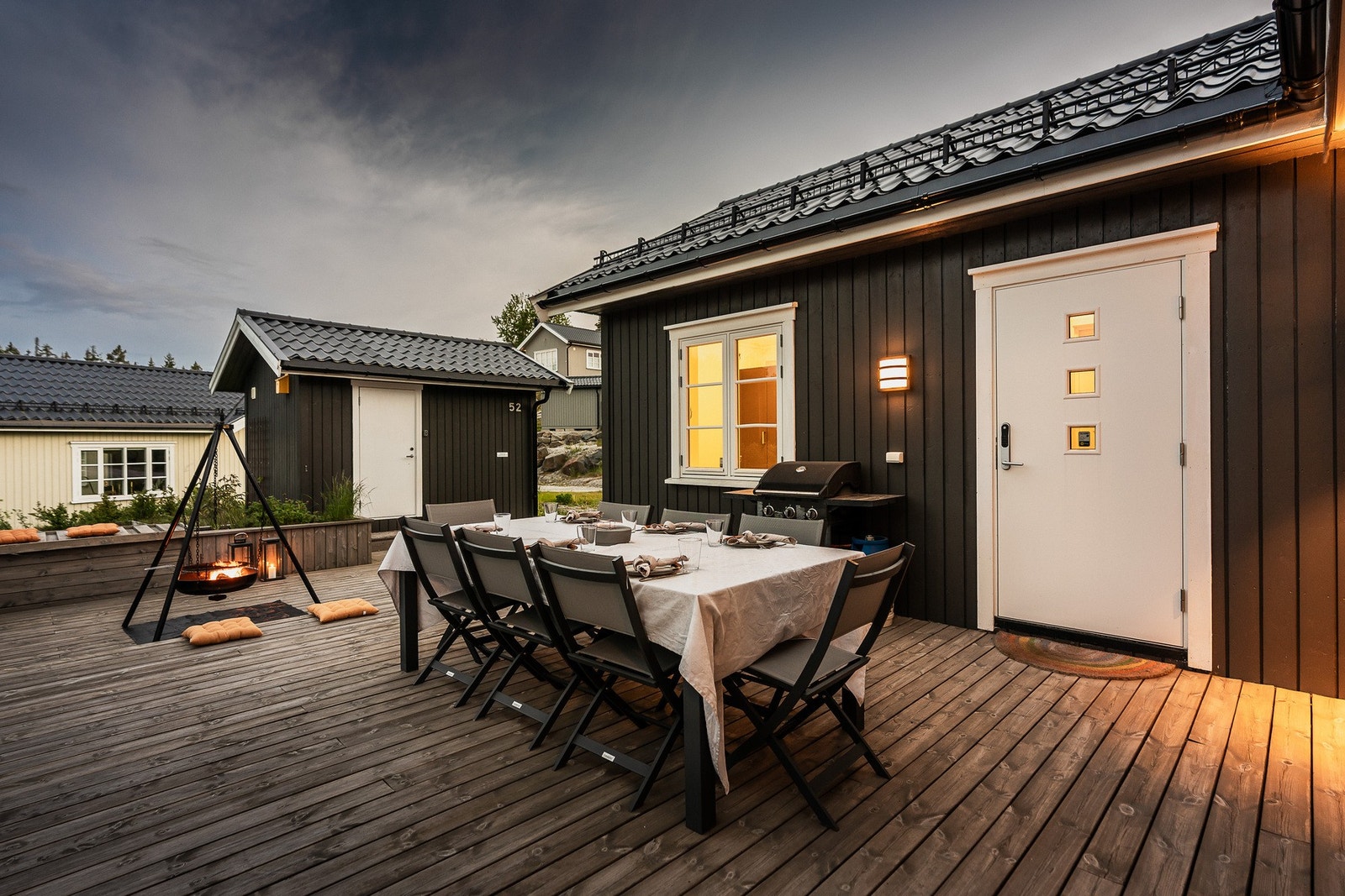 Hyttas sentrale beliggenhet, gir enkel bruk både helger og ferier. Galleribilde