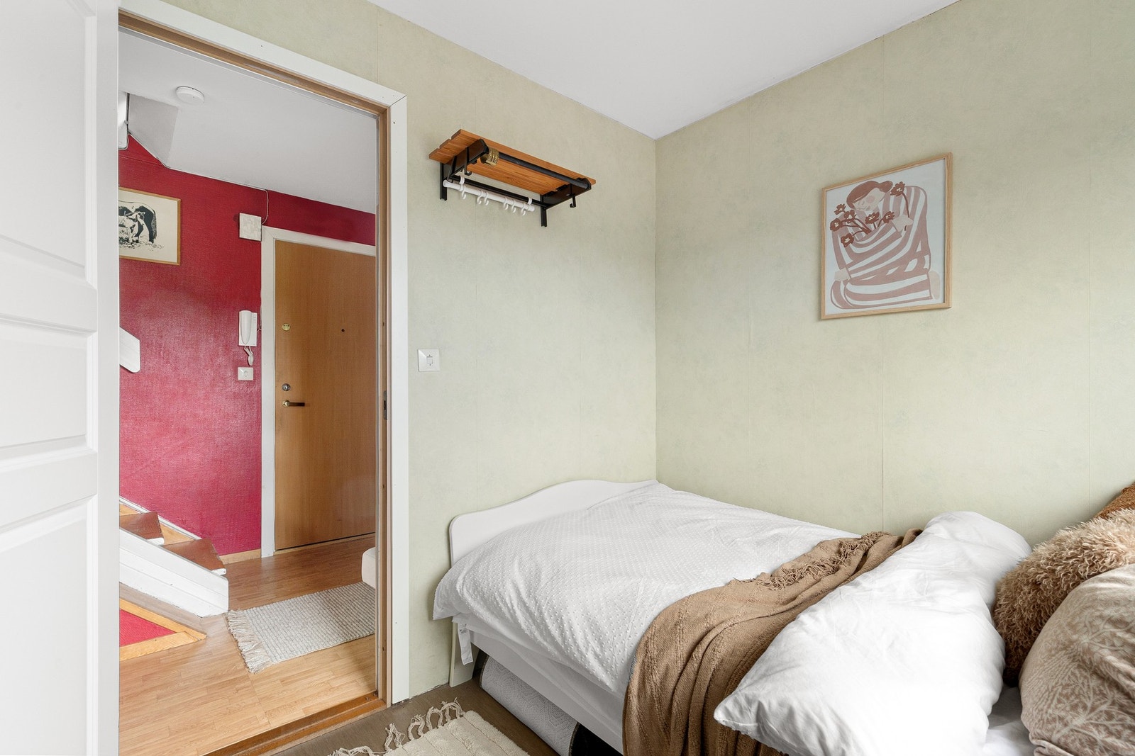 Med hele fire soverom, oppleves leiligheten svært familievennlig Galleribilde