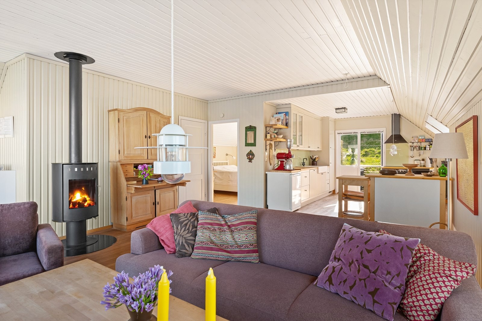 Åpen løsning til kjøkken Galleribilde