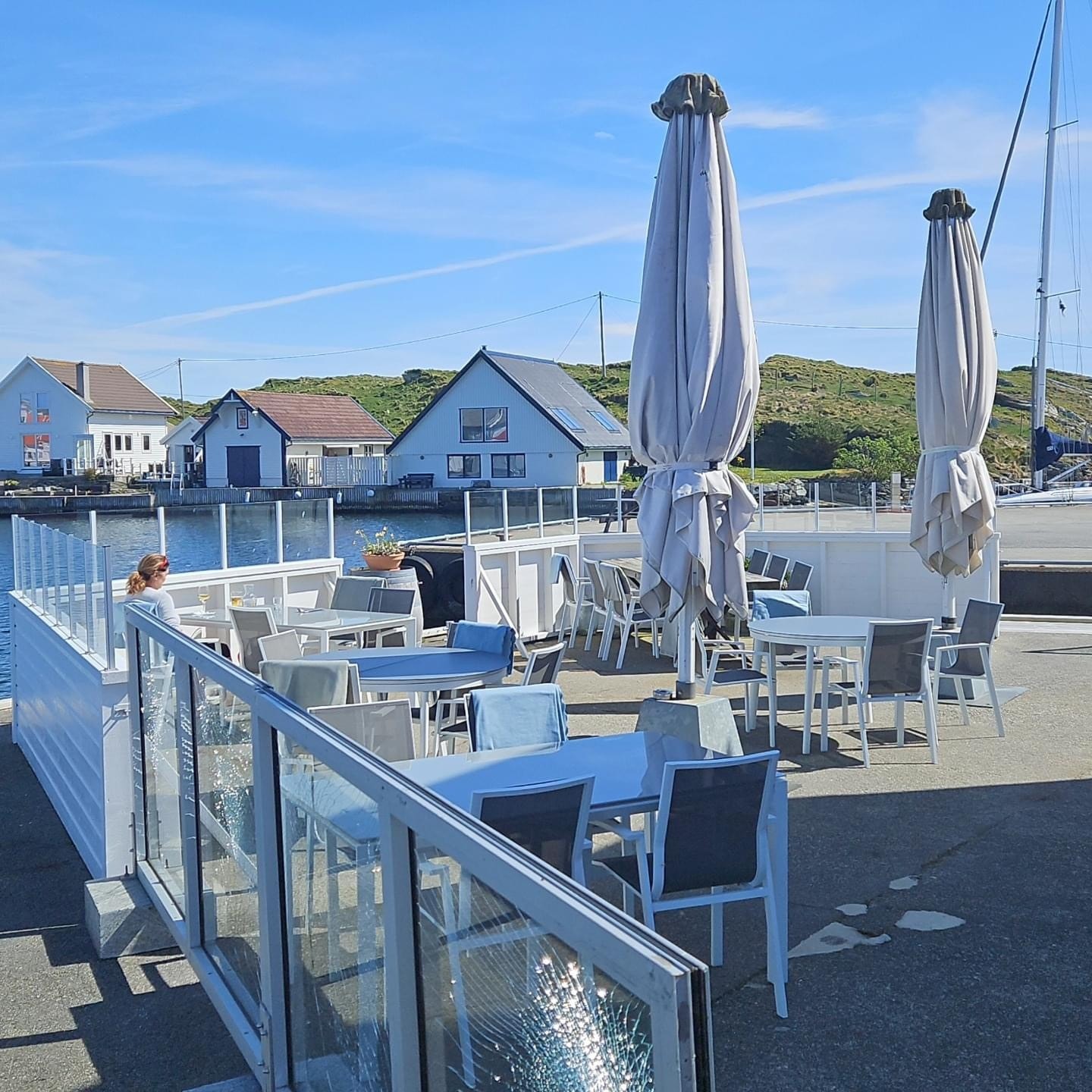 Fra Grøningen mot eiendommen Galleribilde