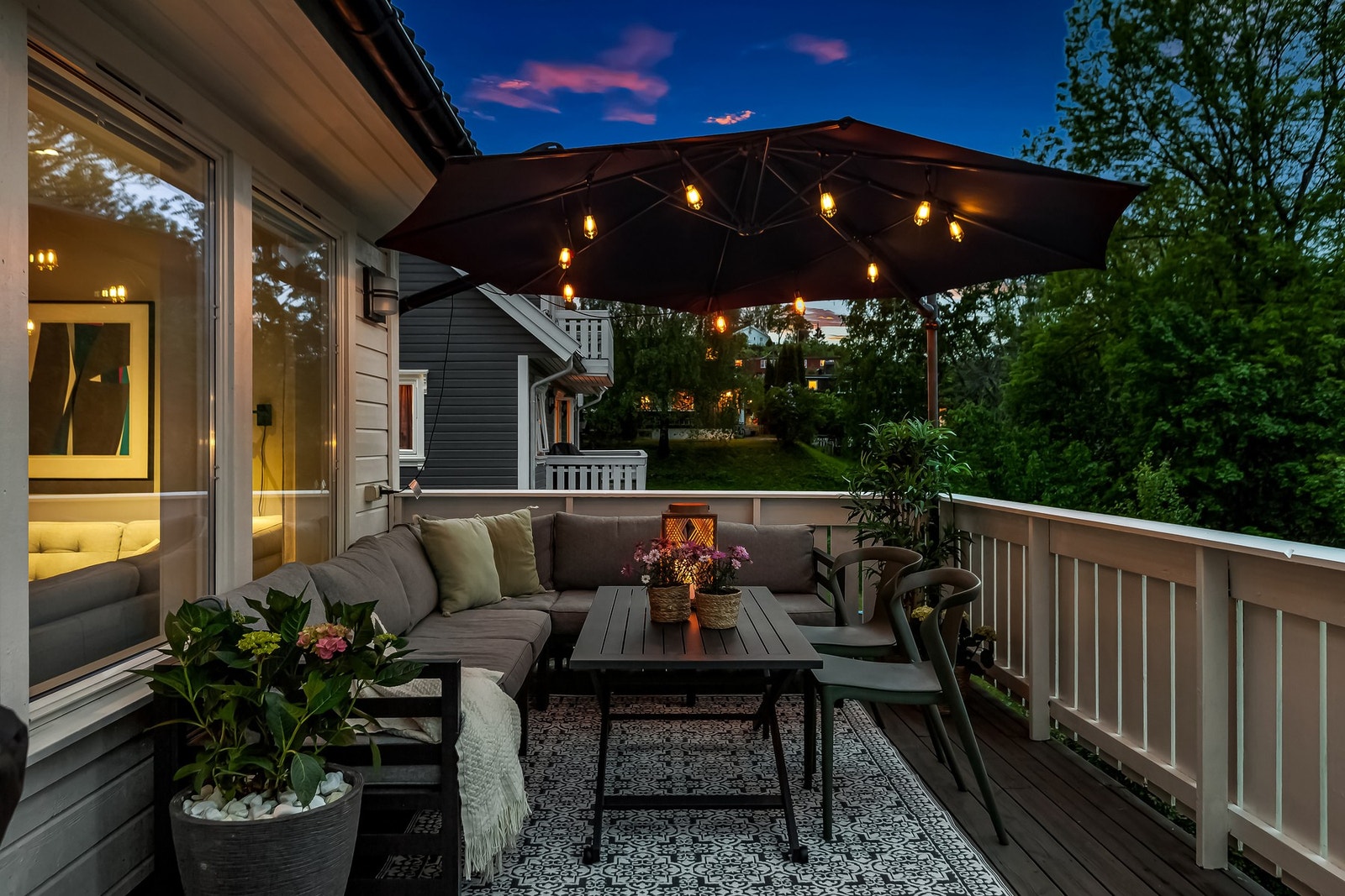 Perfekt for rolige kvelder og gode samtaler. Galleribilde