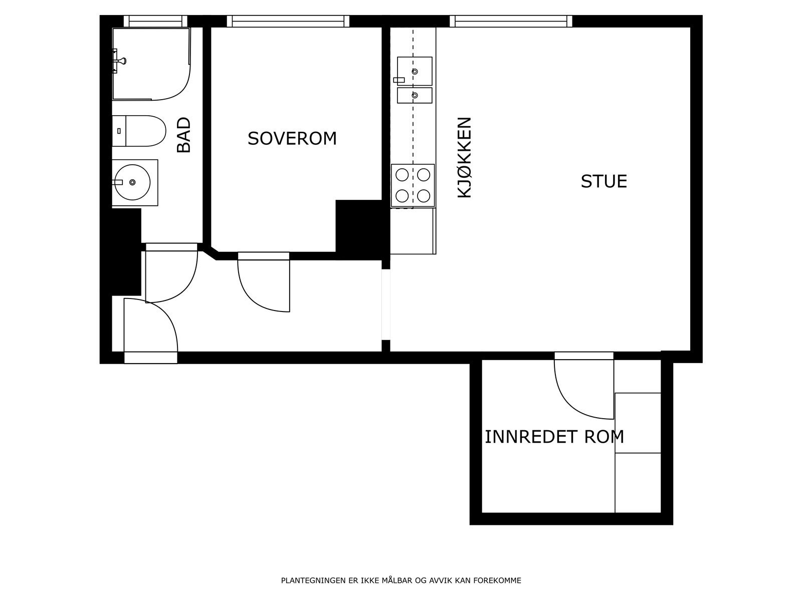 Planskisse Galleribilde