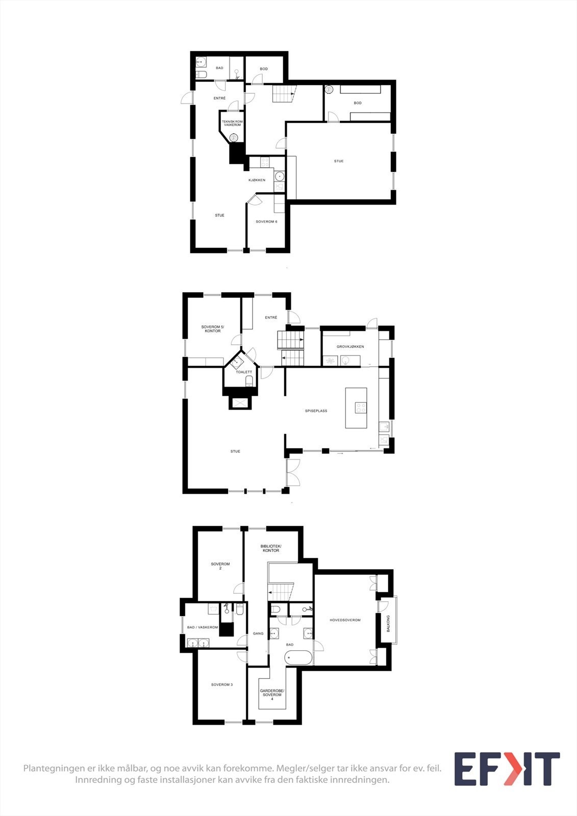 Plantegninger Galleribilde