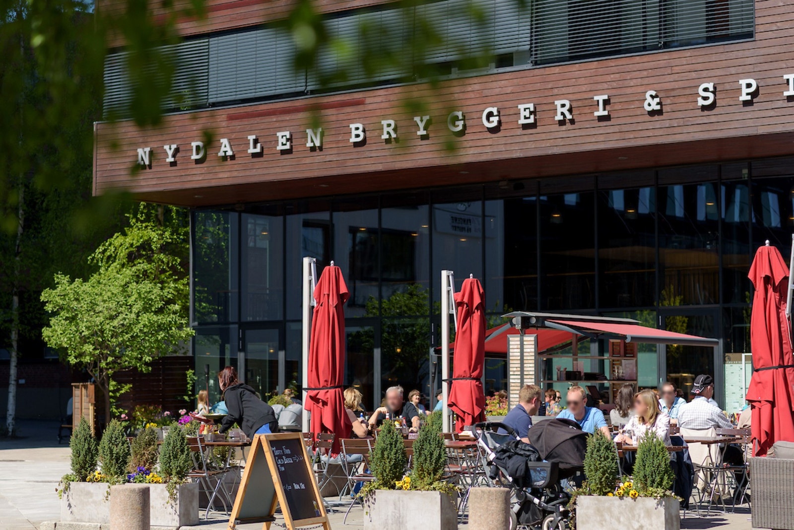 Nydalen Spiseri & bryggeri i kort gange. Galleribilde