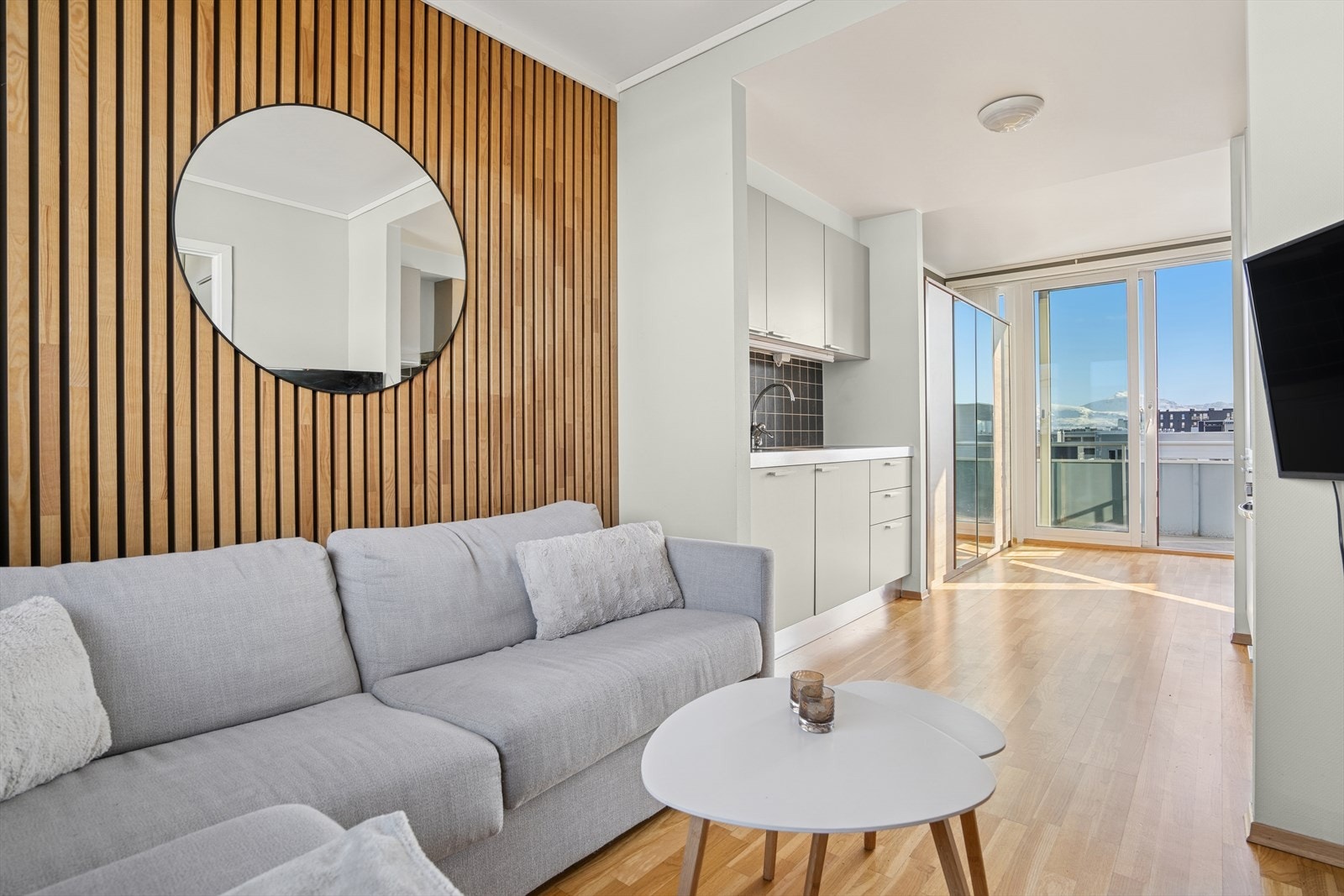 Velkommen til Hjalmar Johansens gate 41G - En moderne og arealeffektiv studioleilighet med ypperlig beliggenhet i den sørlige delen av sentrum! Galleribilde