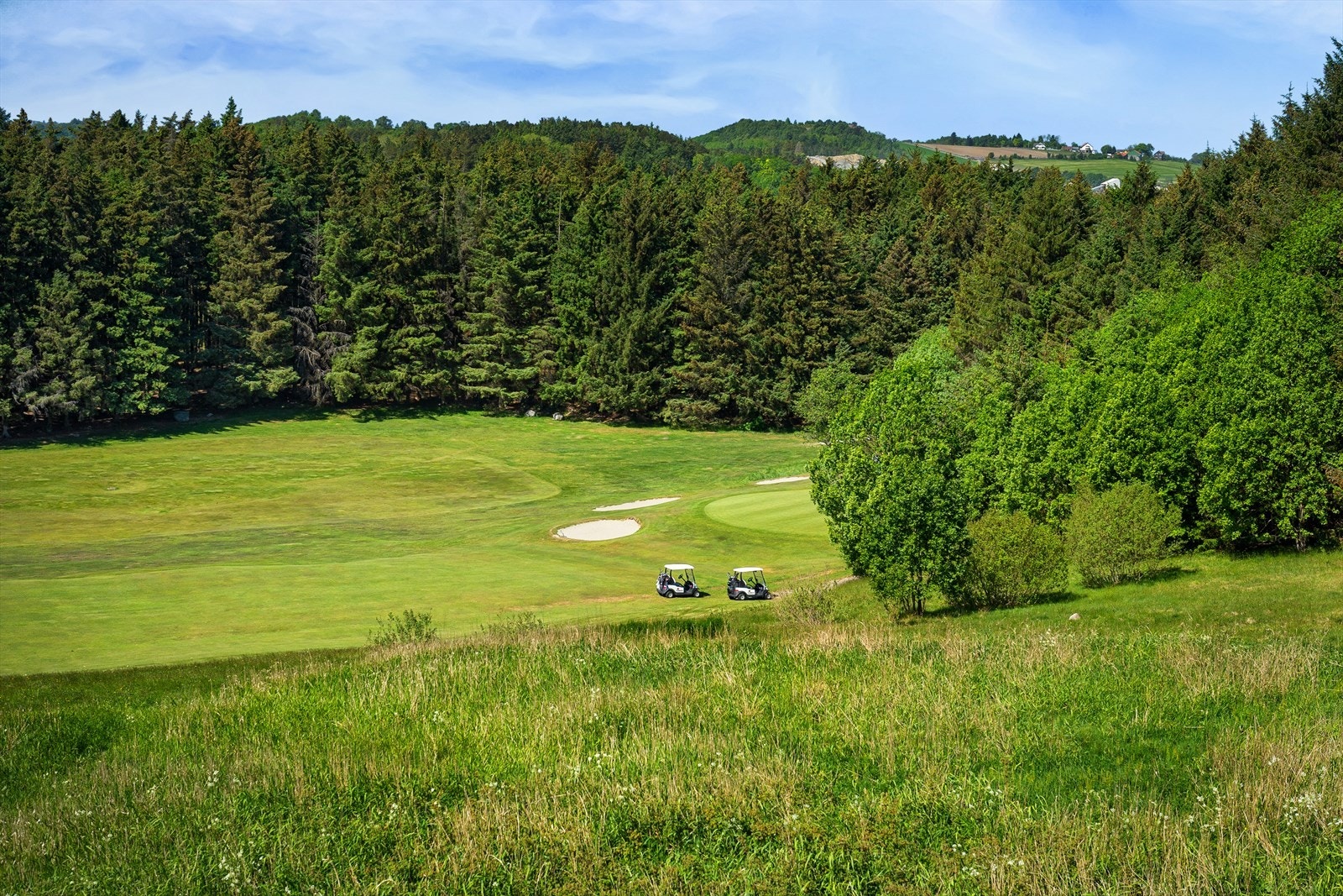 Fra leiligheten har du også god utsikt over Sola golfklubb. Galleribilde