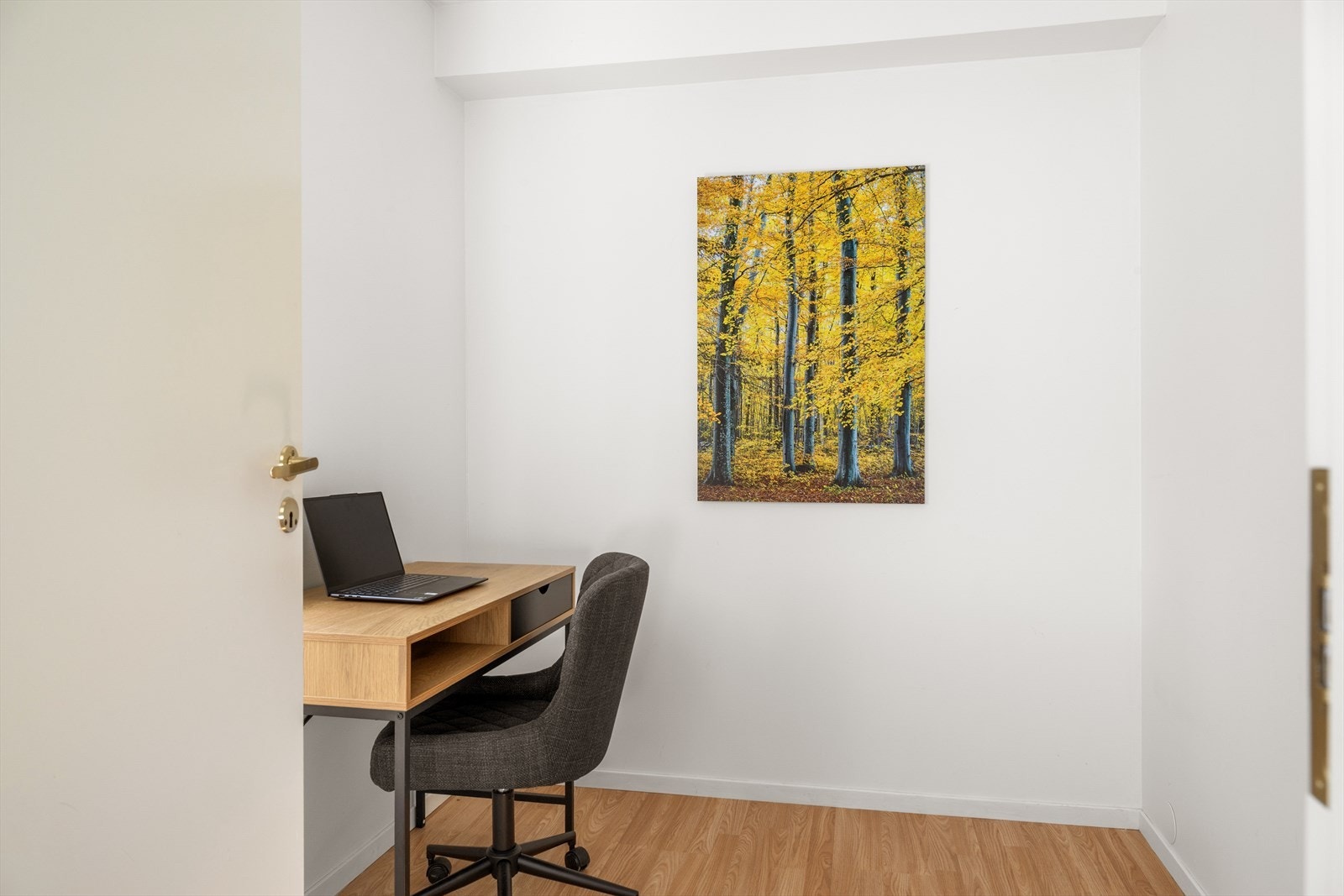 Kontor/bod/garderoberom inn fra soverommet Galleribilde