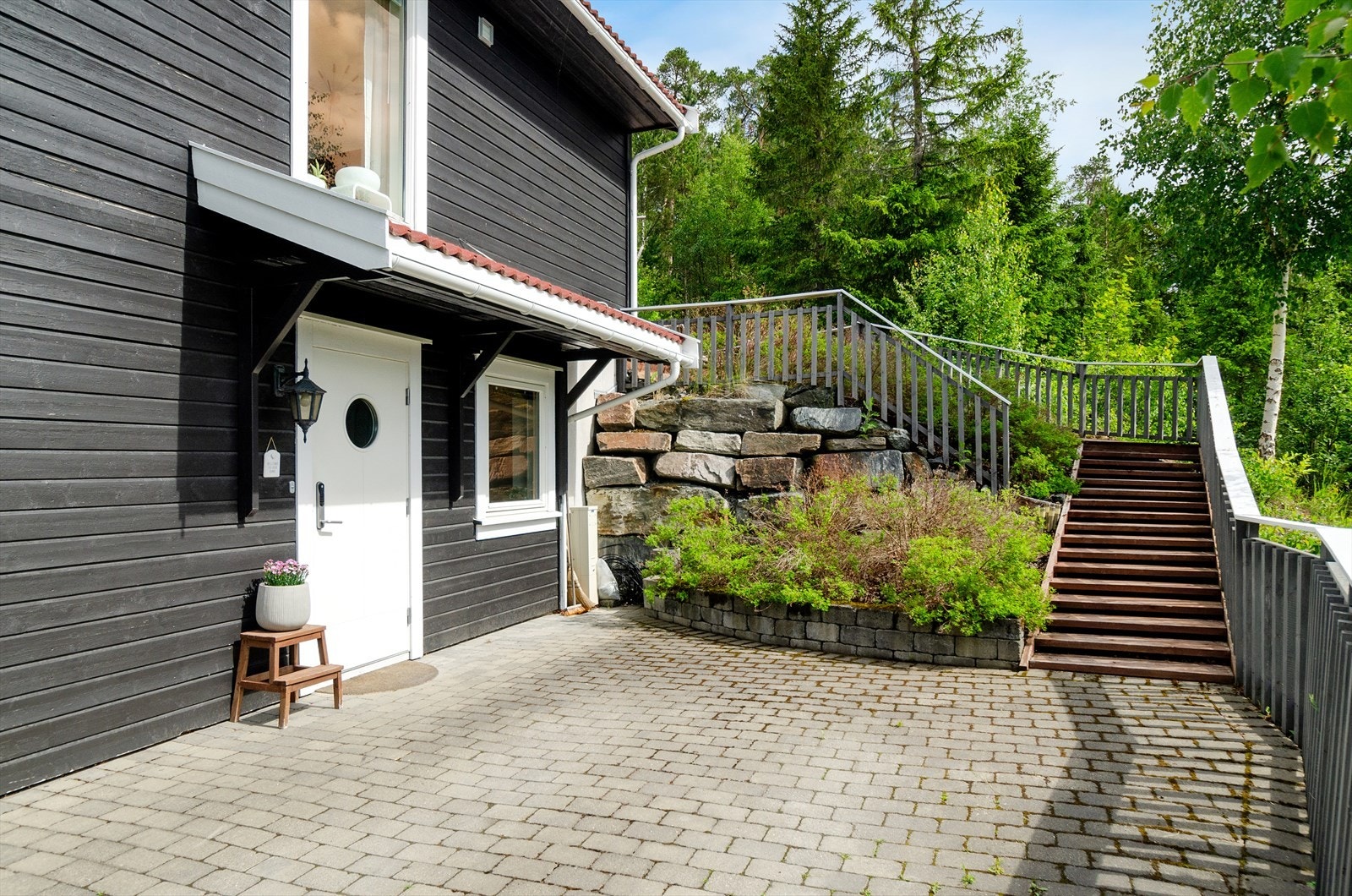 Hovedinngang til boligen Galleribilde