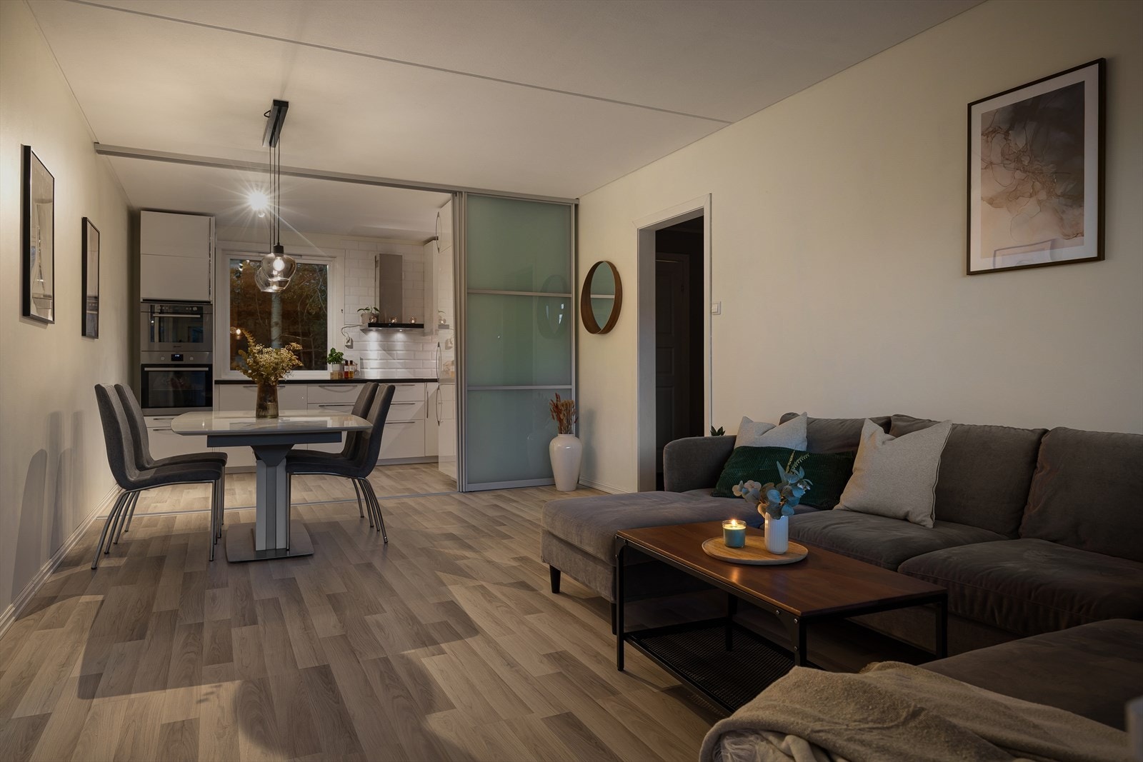 Kveldsstemning. Galleribilde