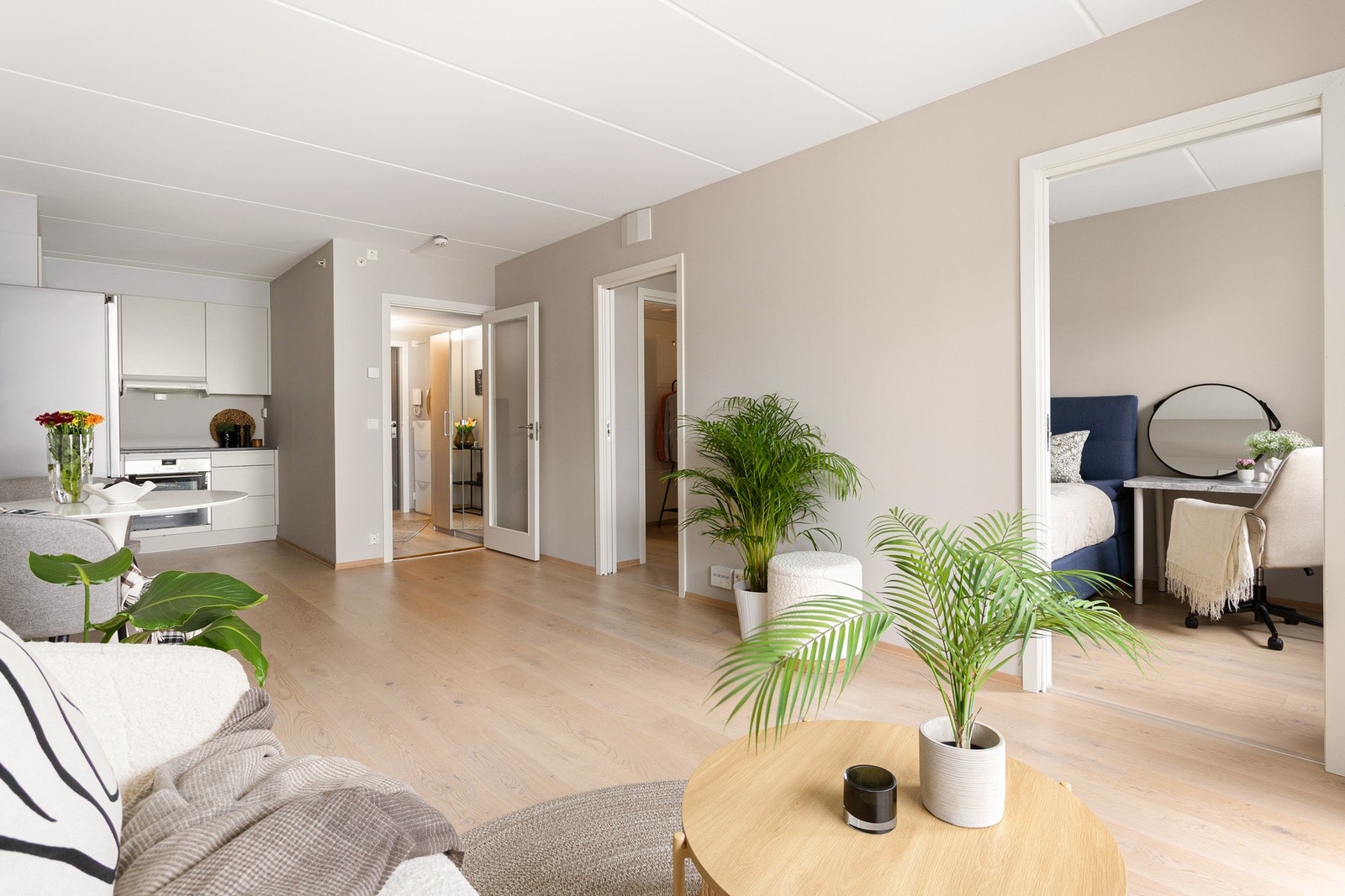 Leiligheten sto nyoppført i 2018. Galleribilde