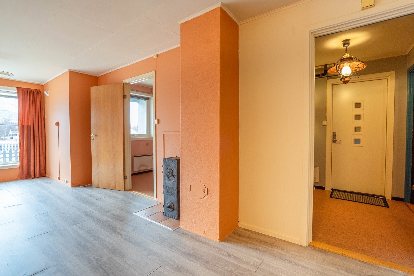 Stuen soverom og gang Galleribilde