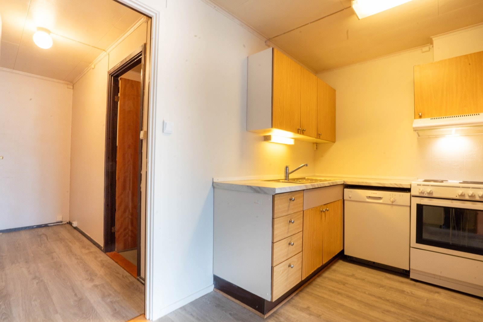Sett inn til gang med 2 bodrom og bad Galleribilde