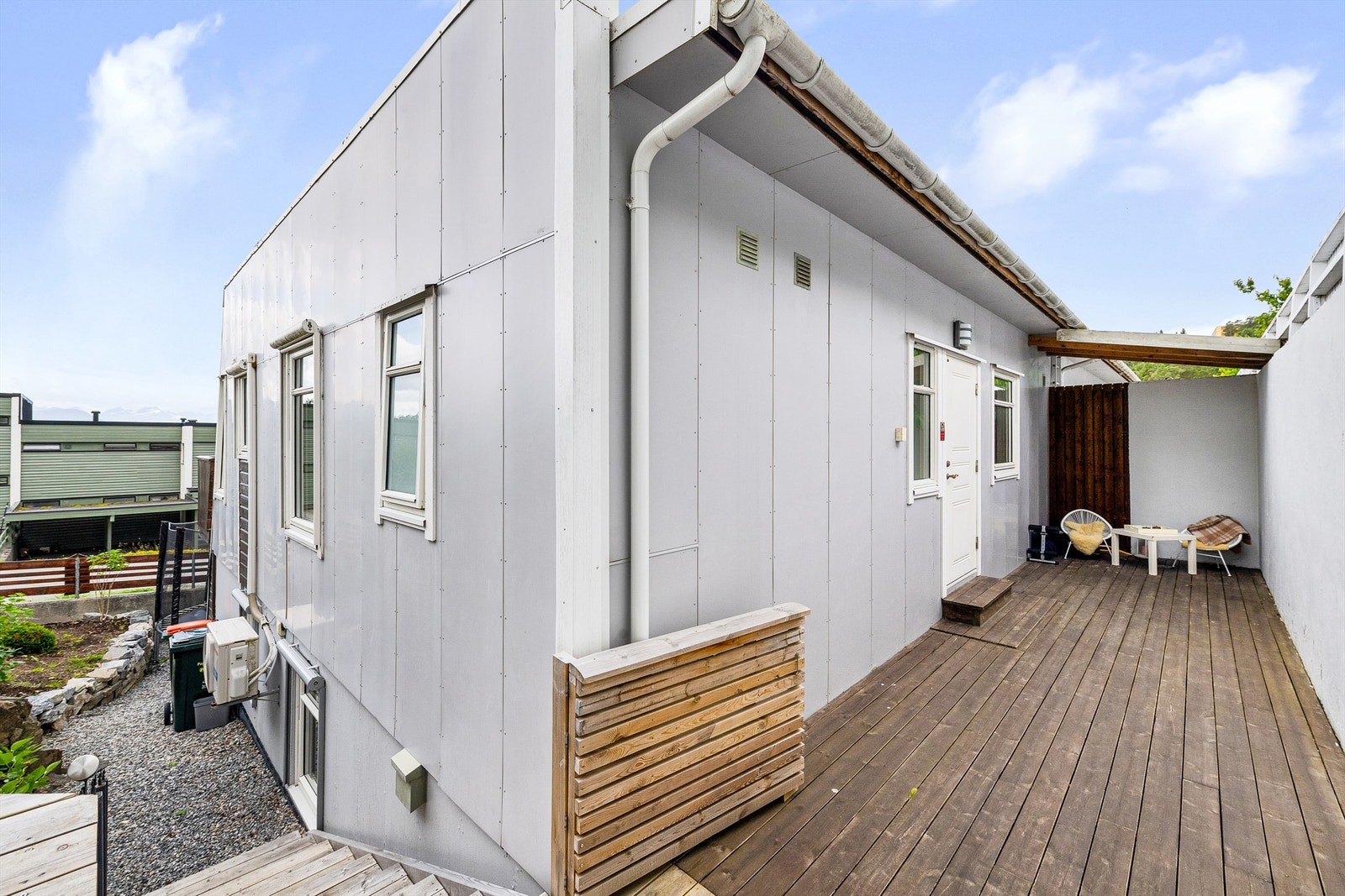 Skjermet uteplass mot nord Galleribilde