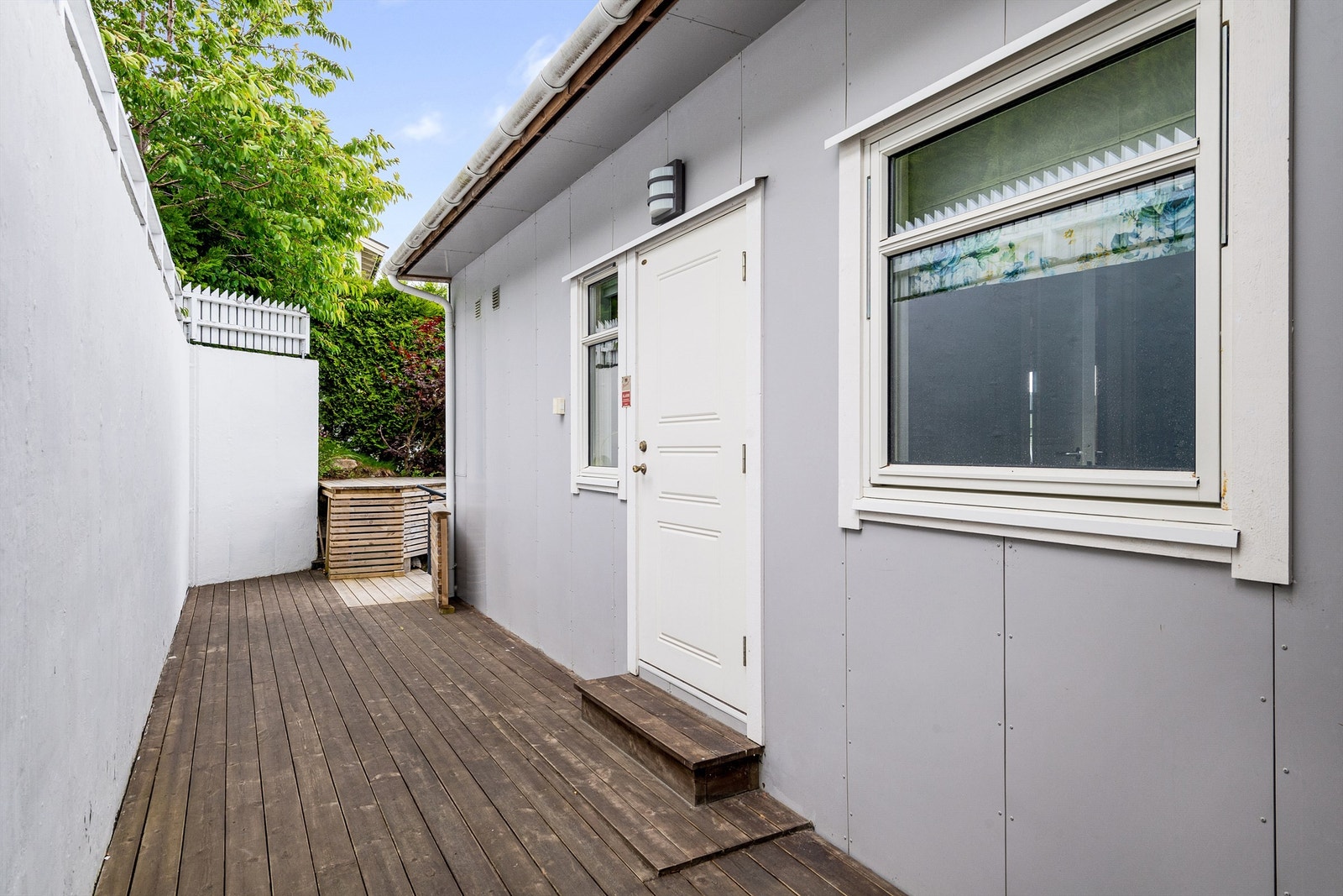 Skjermet uteplass mot nord Galleribilde