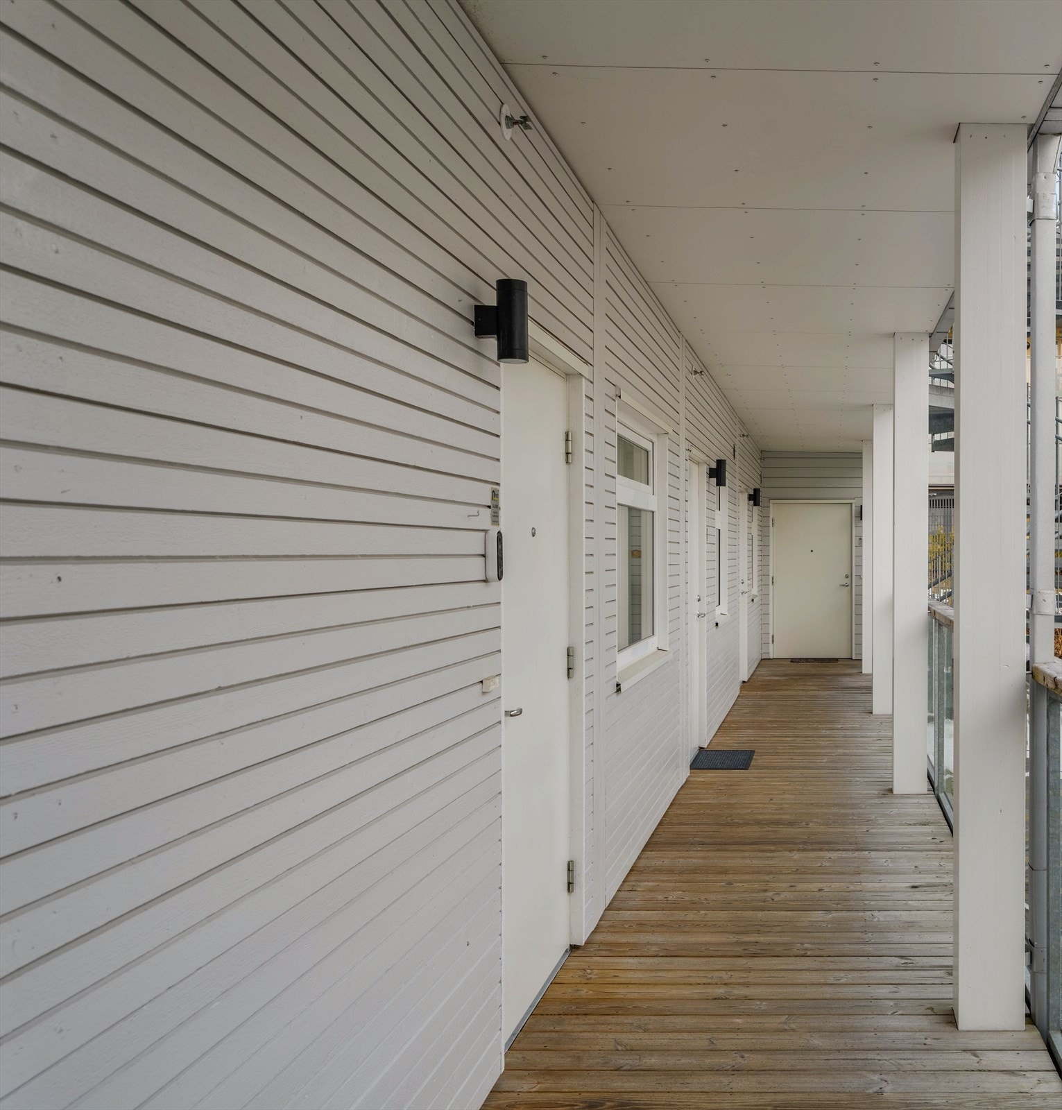 Inngangsparti. Leiligheten ligger i 2. etasje. Galleribilde