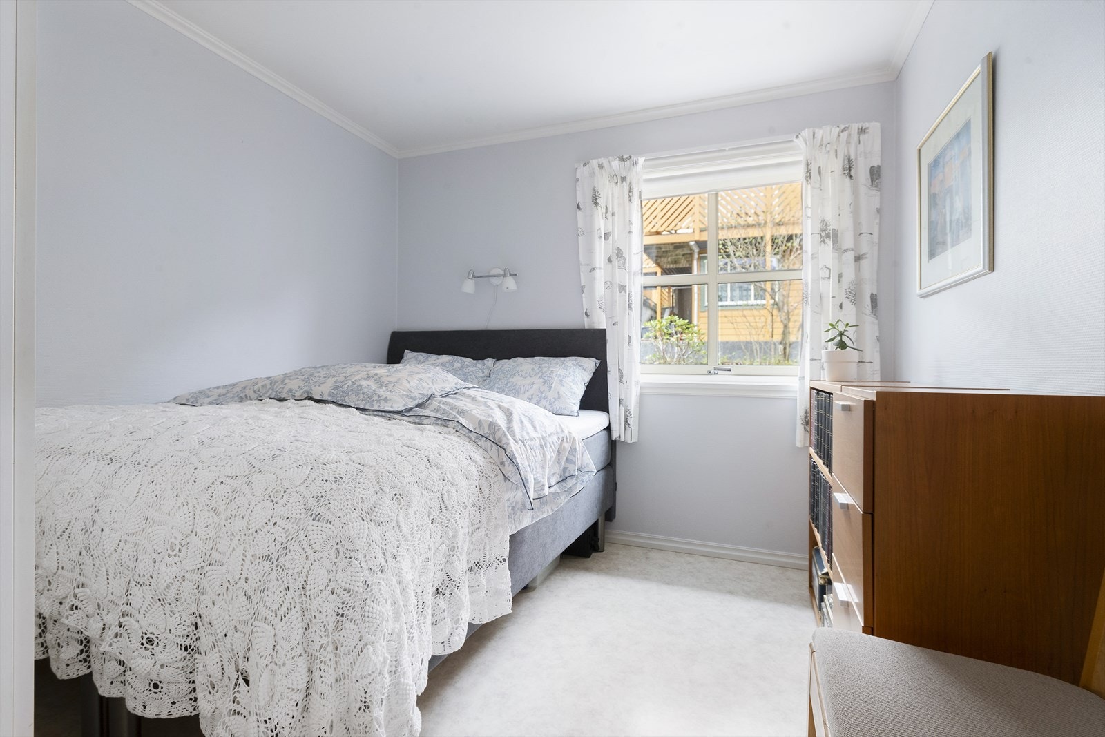 Eitt av tre soverom i loftsetasjen Galleribilde