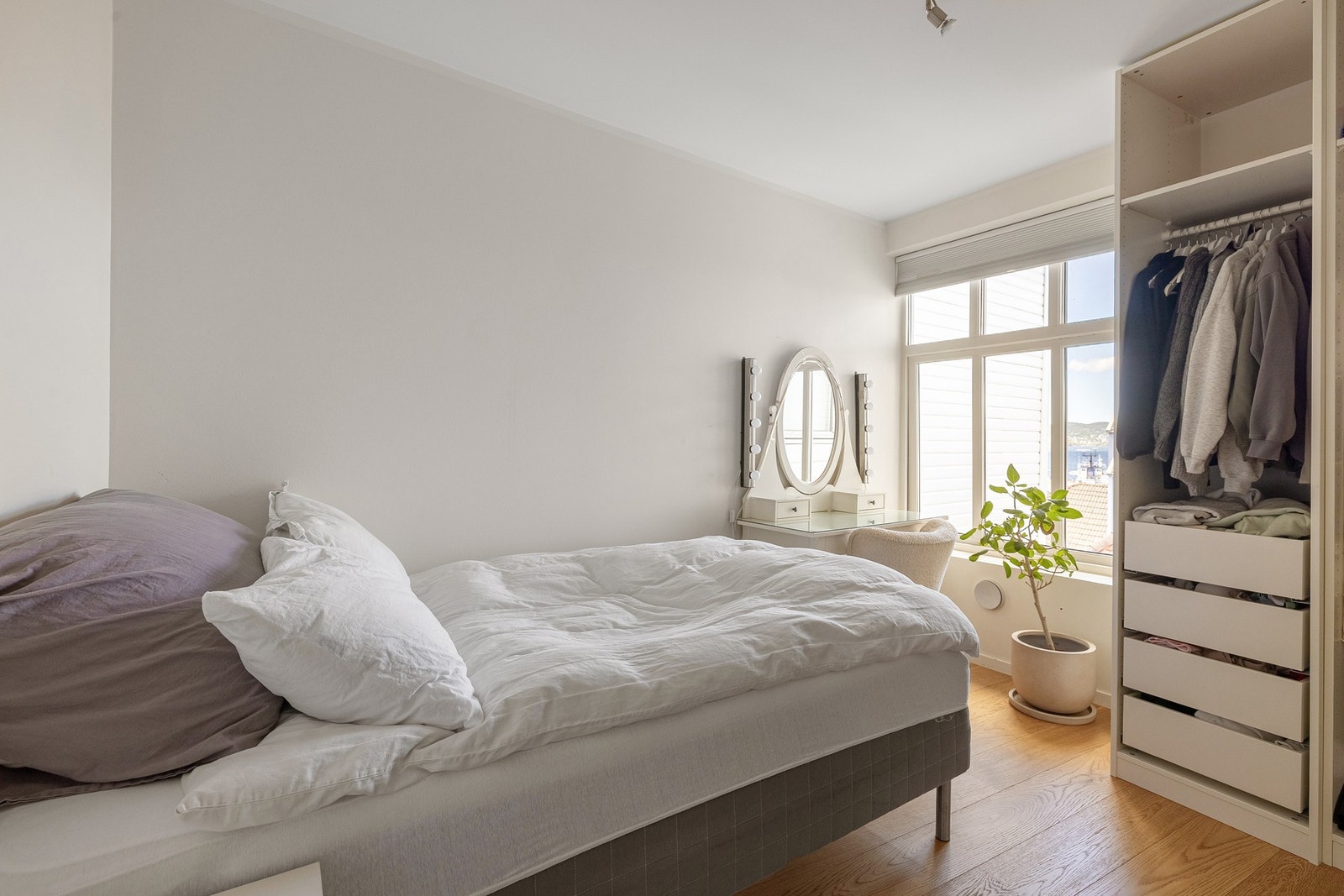 Soverommet måles til 9 kvm. Galleribilde