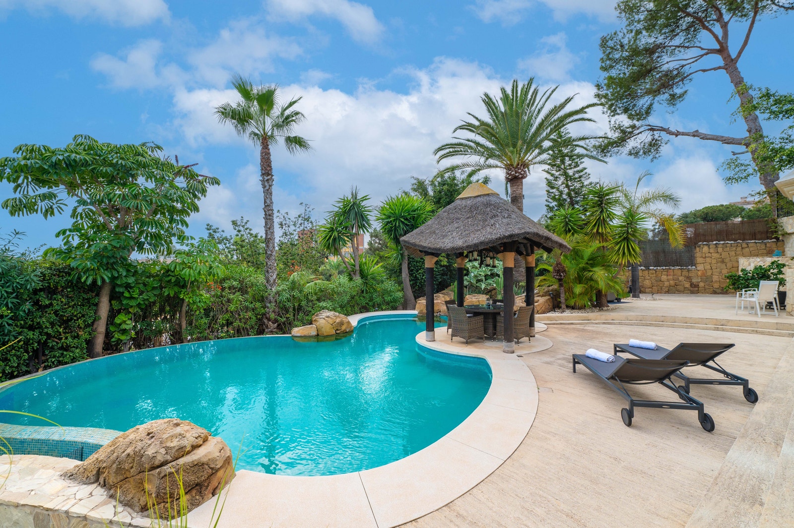 En privat oase. Galleribilde