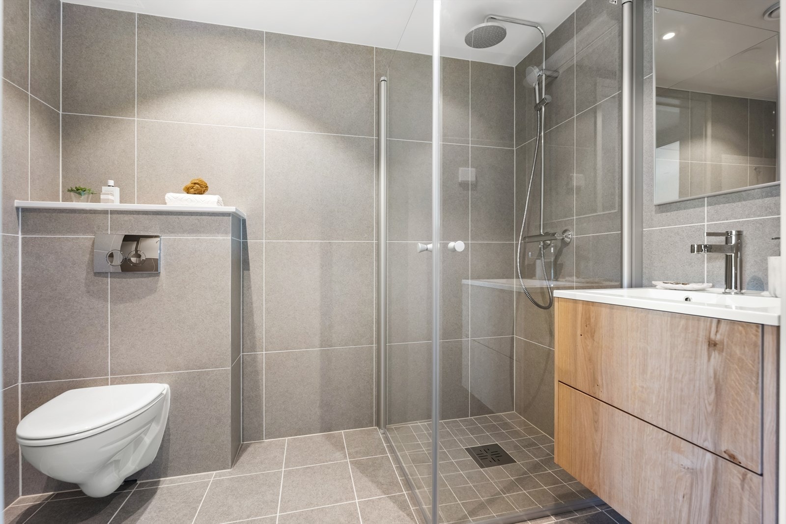 Innbydende baderom med gode løsninger Galleribilde