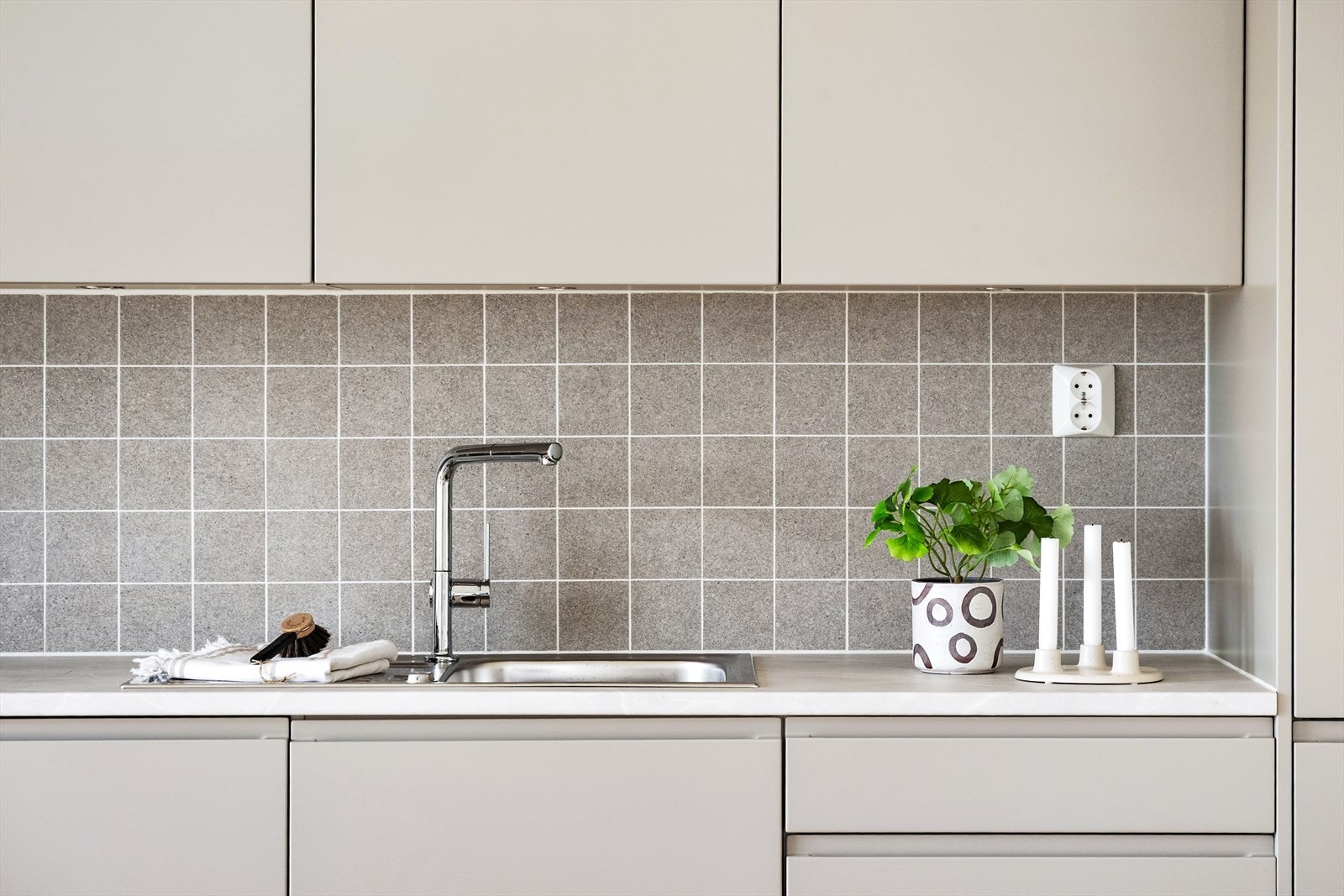 Hvitevarer er integrert i kjøkkeninnredningen Galleribilde