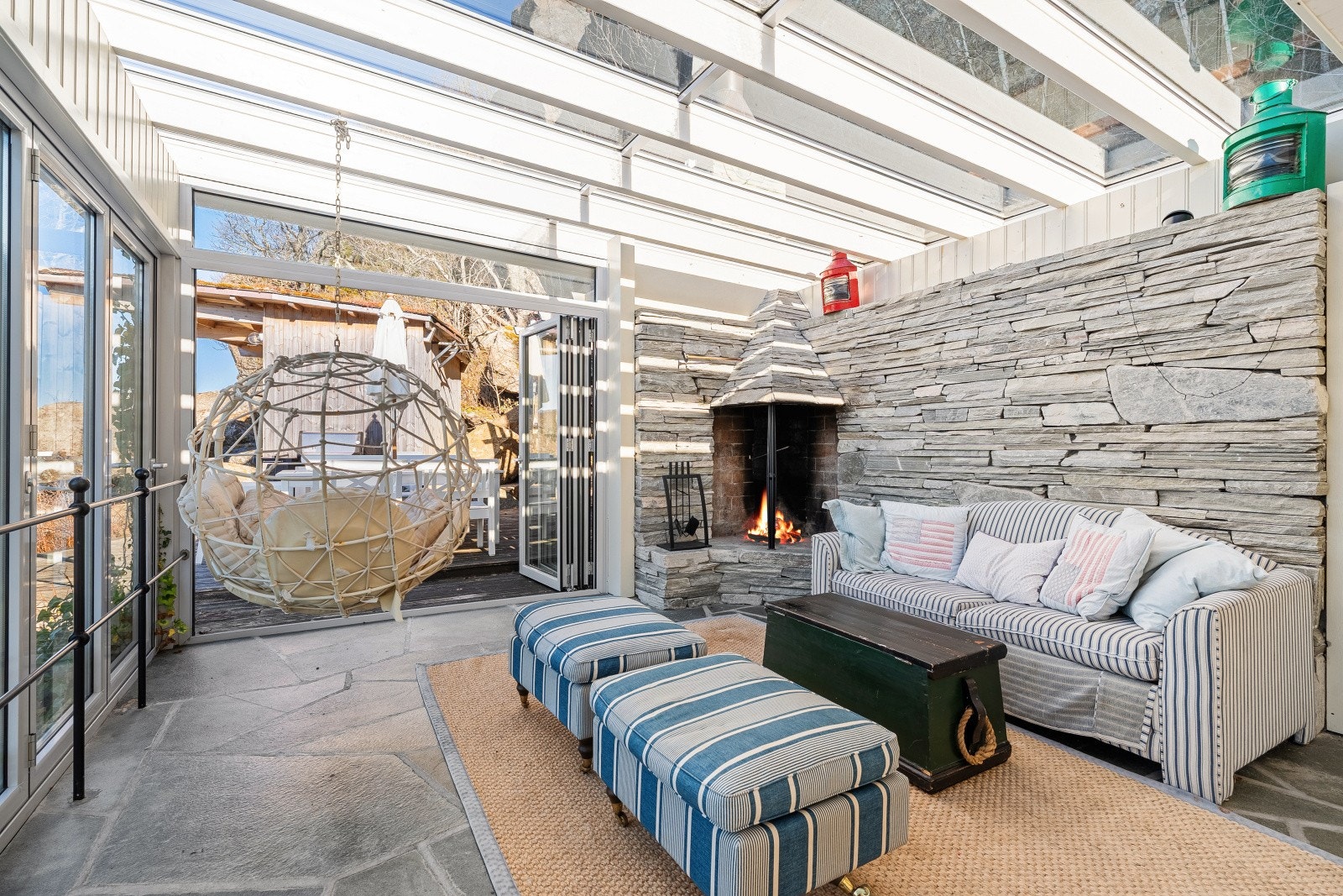 Fra stuen i annekset Galleribilde