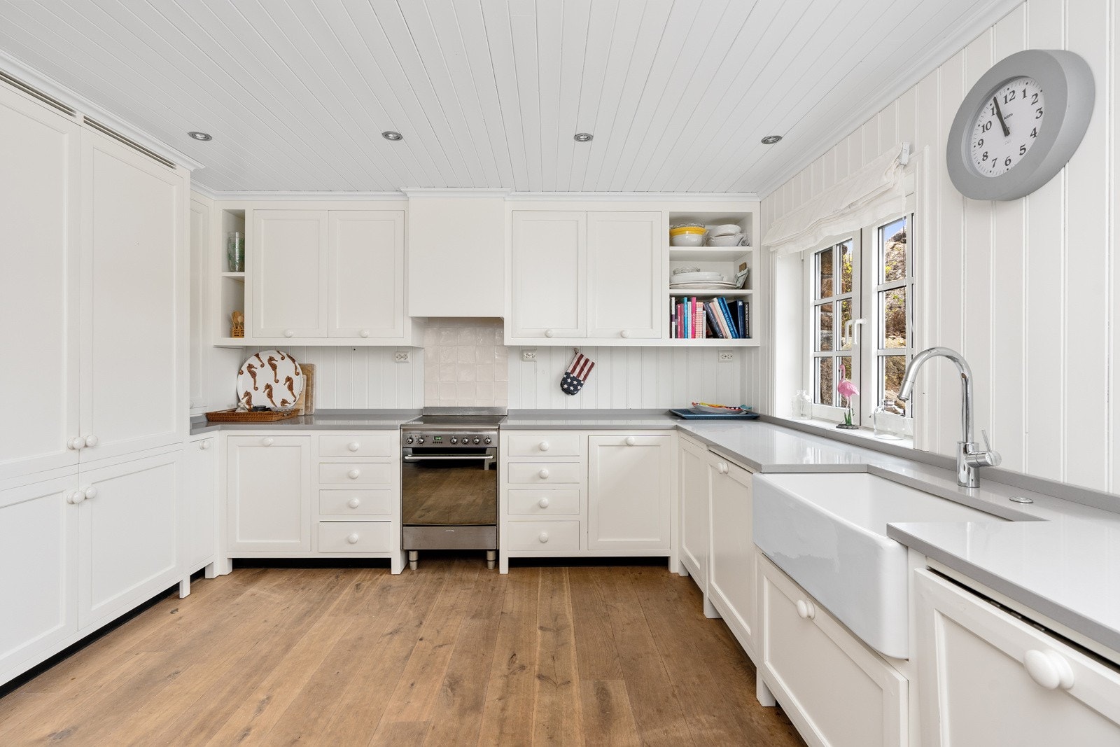 Fra kjøkkenet i 1.etg. i hytten Galleribilde