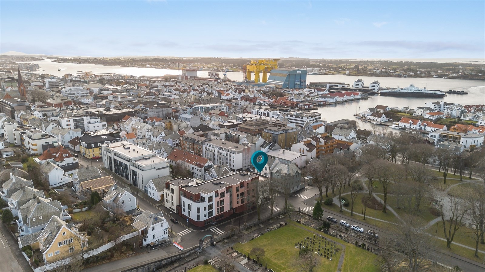 Her kan du nyte fordelen av å bo med alt du trenger i hverdagen i gangavstand Galleribilde