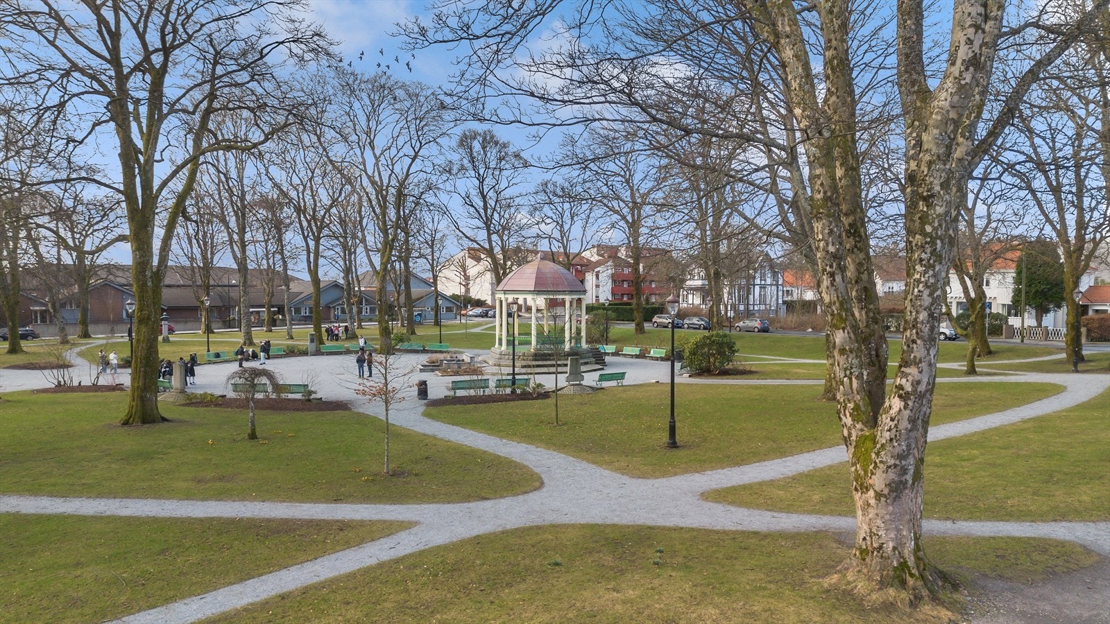 Umiddelbar nærhet til byparken Galleribilde