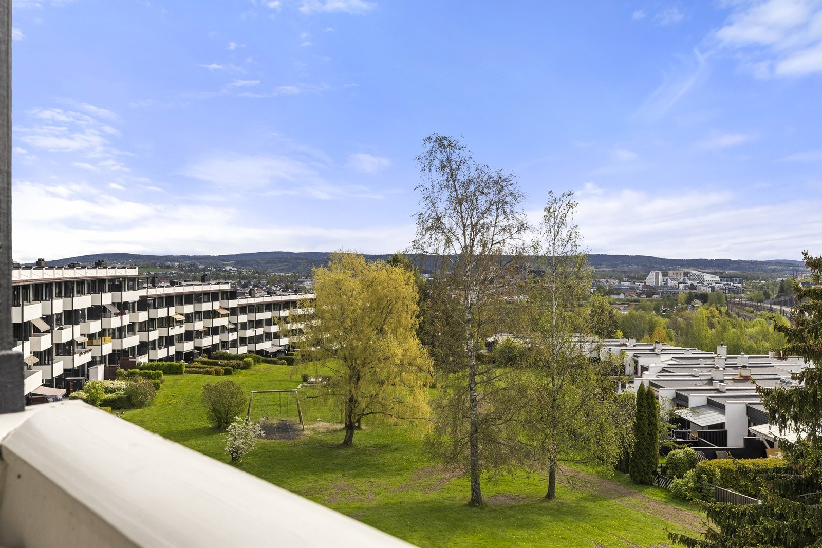 Flott utsikt over nærområdet. Galleribilde