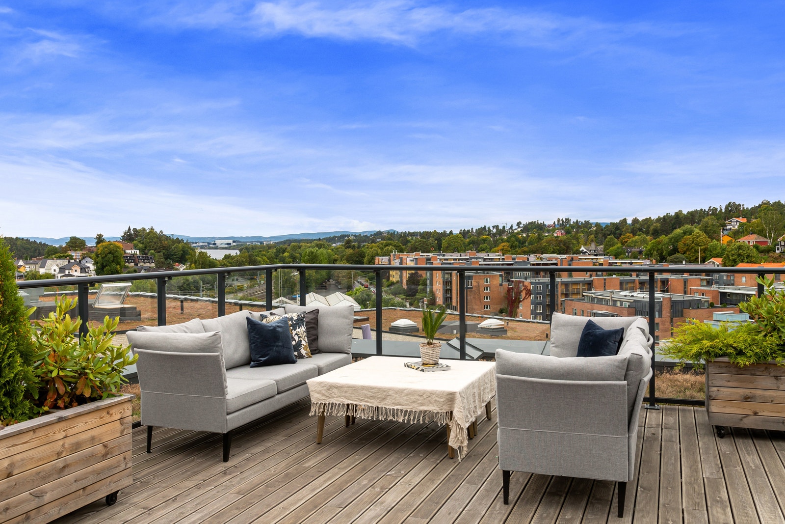 Takterrasse Galleribilde