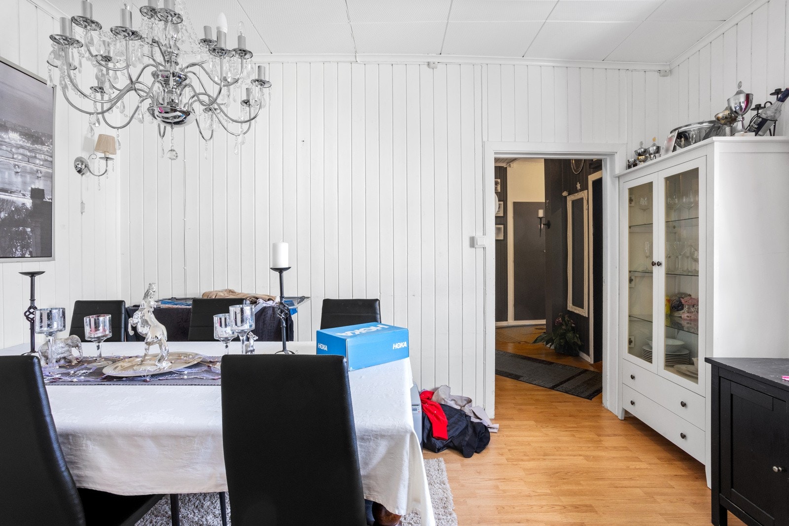 Soverom. I dag benyttet som spisestue/kontor. Galleribilde